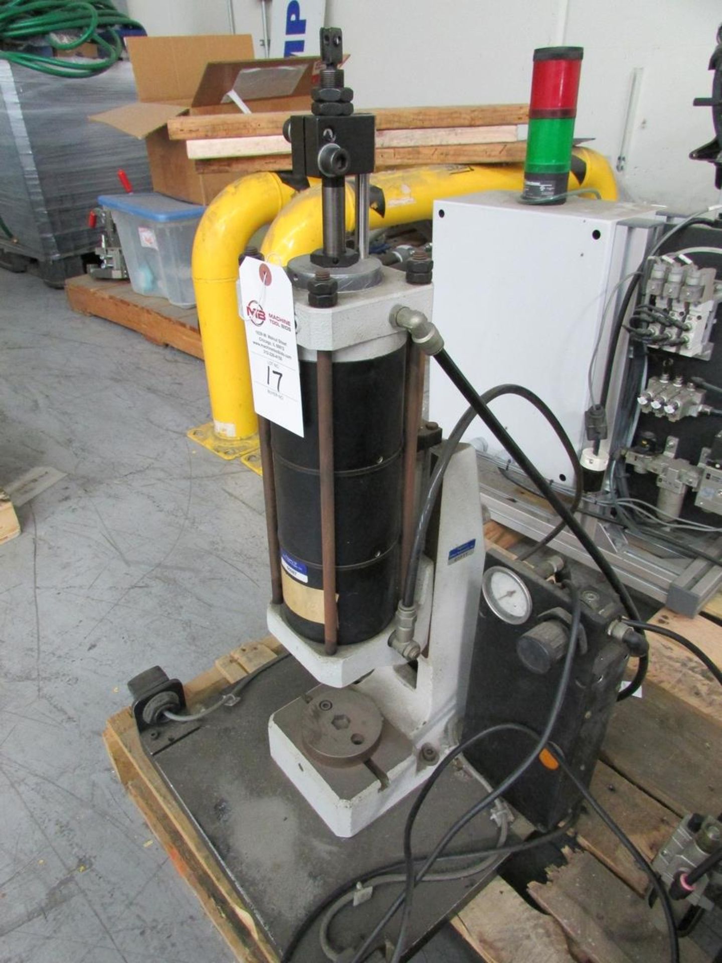 (2) Schmidt Pneumatic Assembly Arbor Presses (2002, 2000) - Image 5 of 28