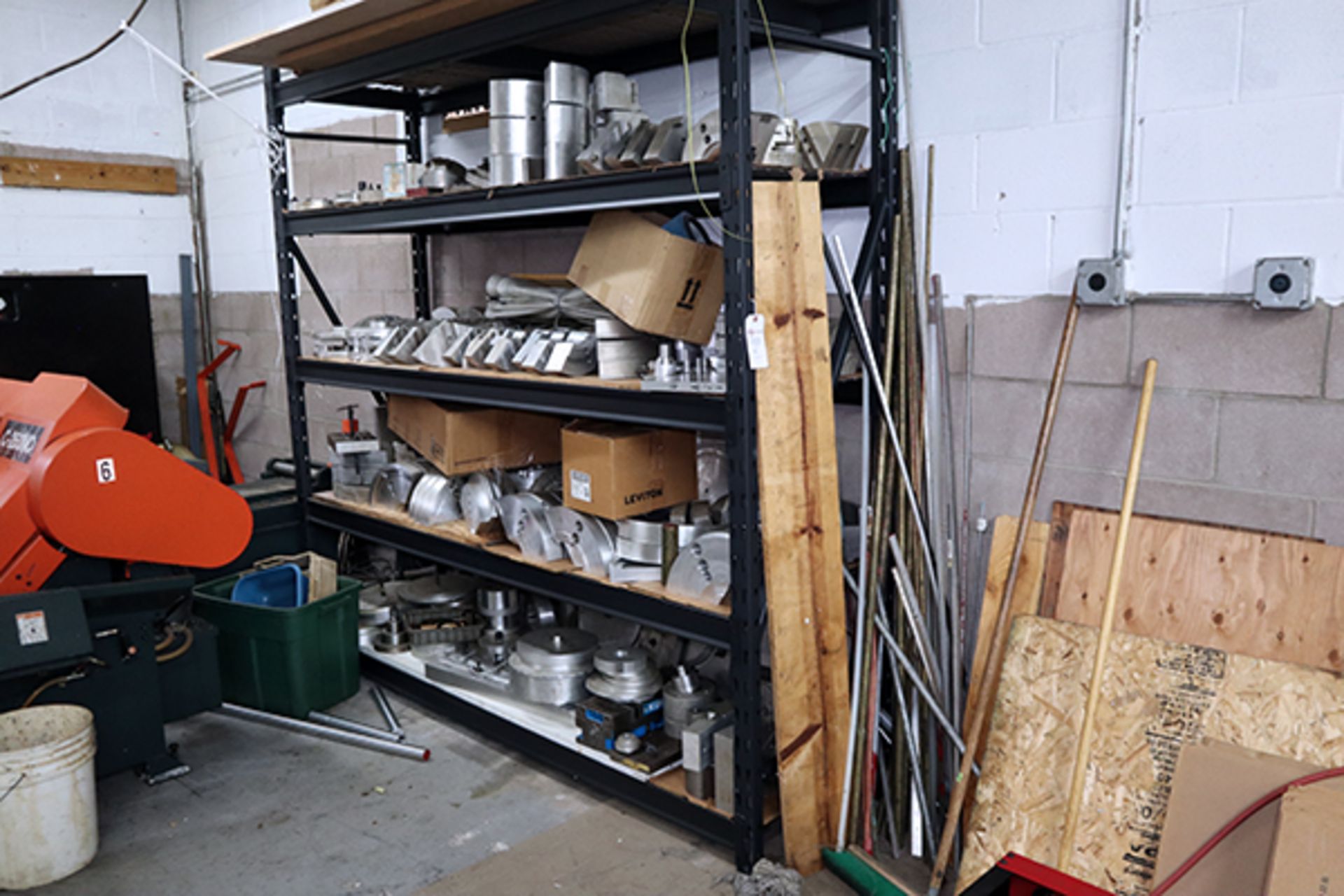 5 Tier Metal Shelf w/ all pictured tooling - Image 12 of 13