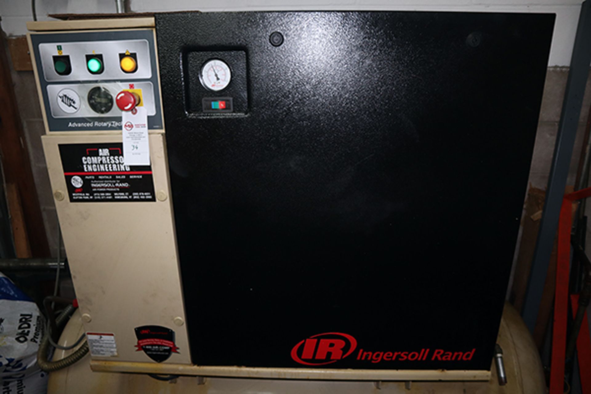 Ingersoll -Rand Air Compressor Model: IP6-15CTAS-150 GR