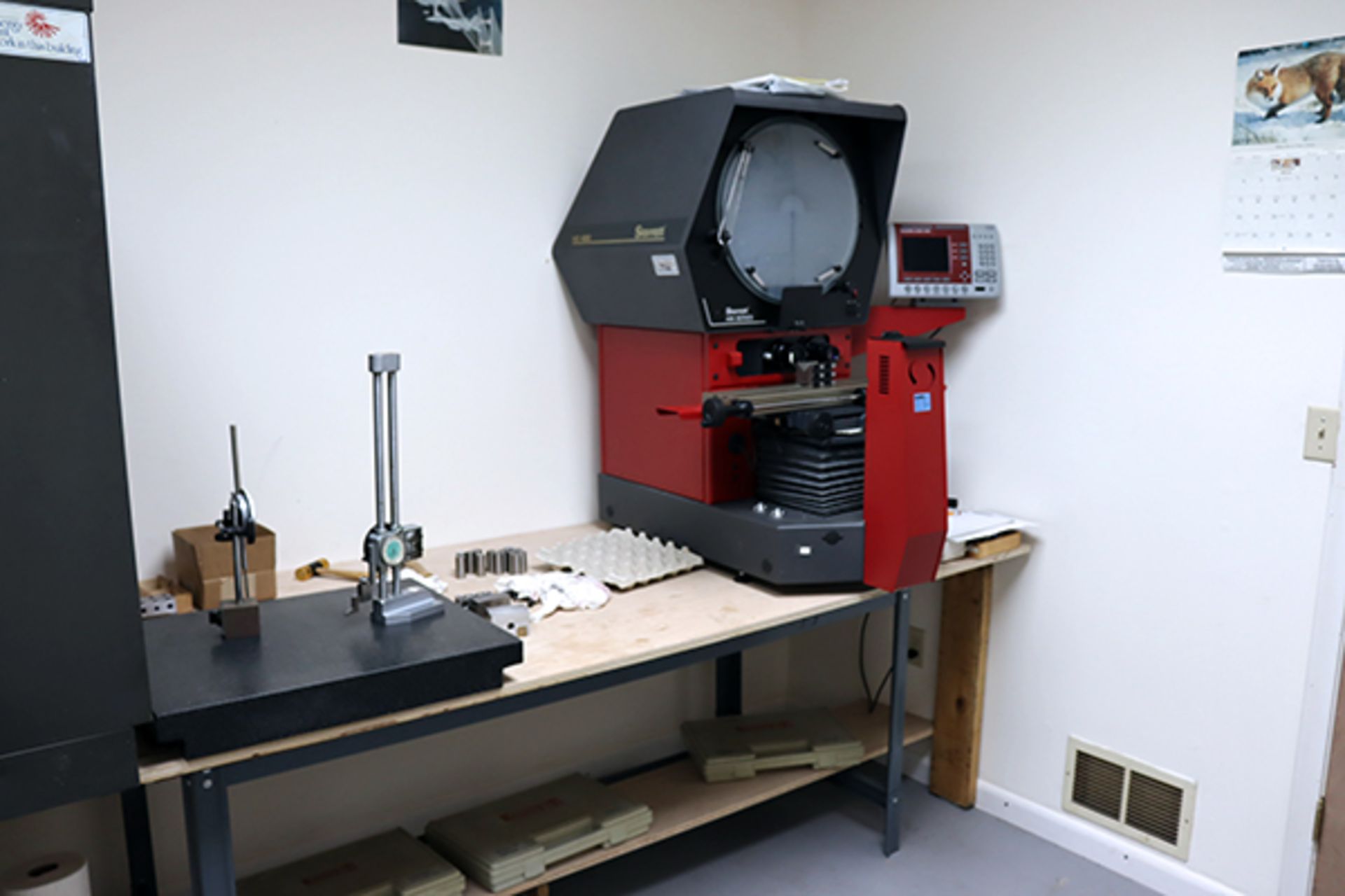 Starett HD 400 Optical Comparator - Image 4 of 10