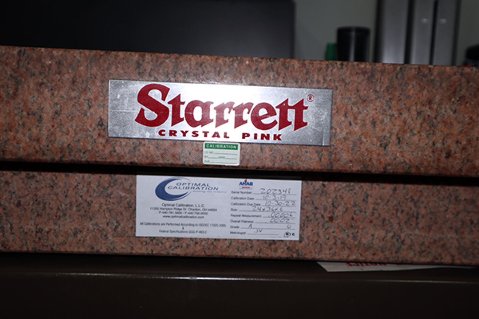 Starrett Granite Table - Image 6 of 7