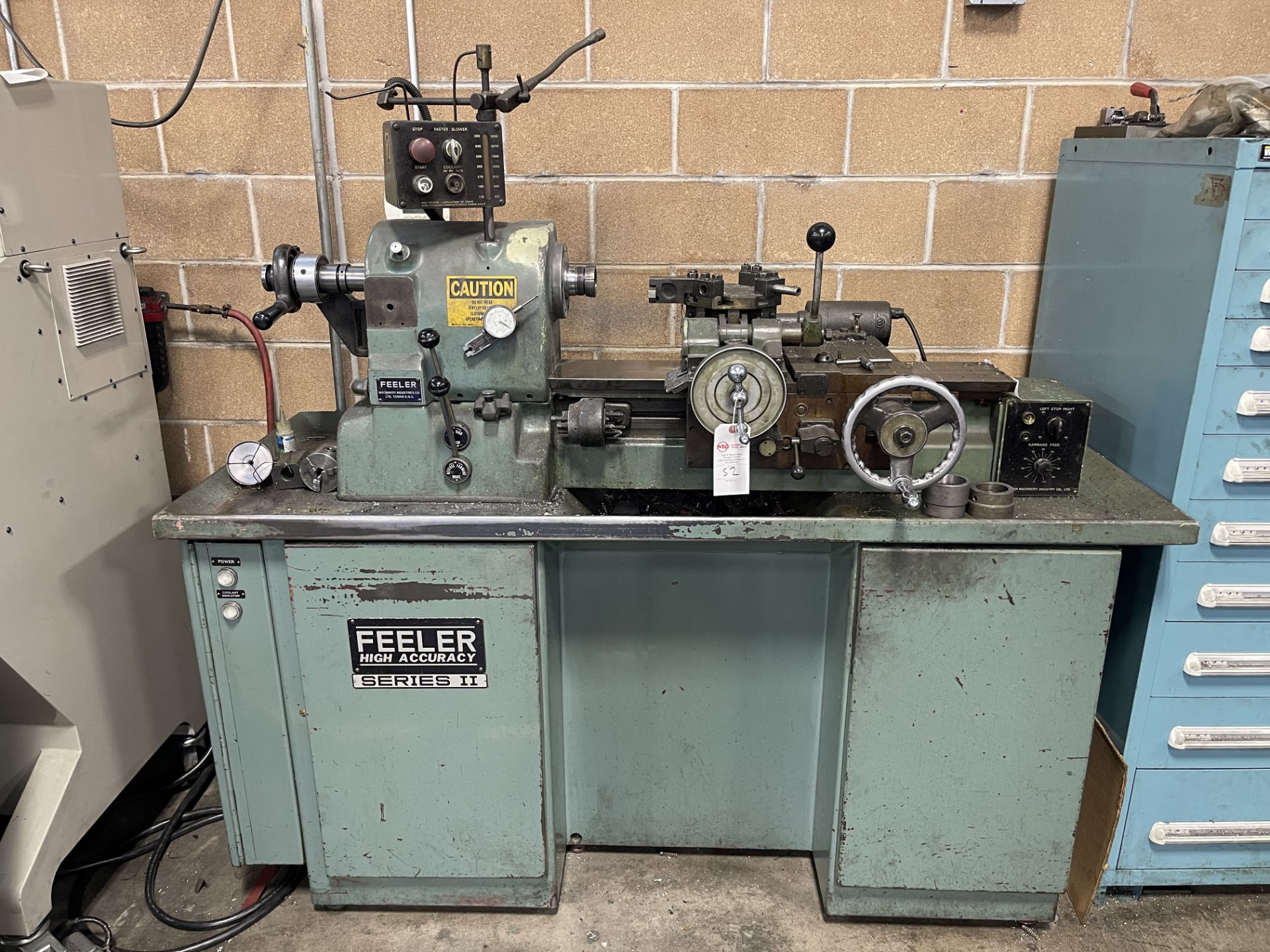 Feeler Series II FHR-66 Precision Lathe