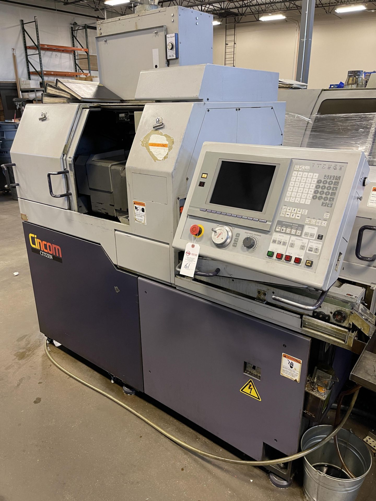 2001 Citizen Cincom L-20 Swiss Lathe