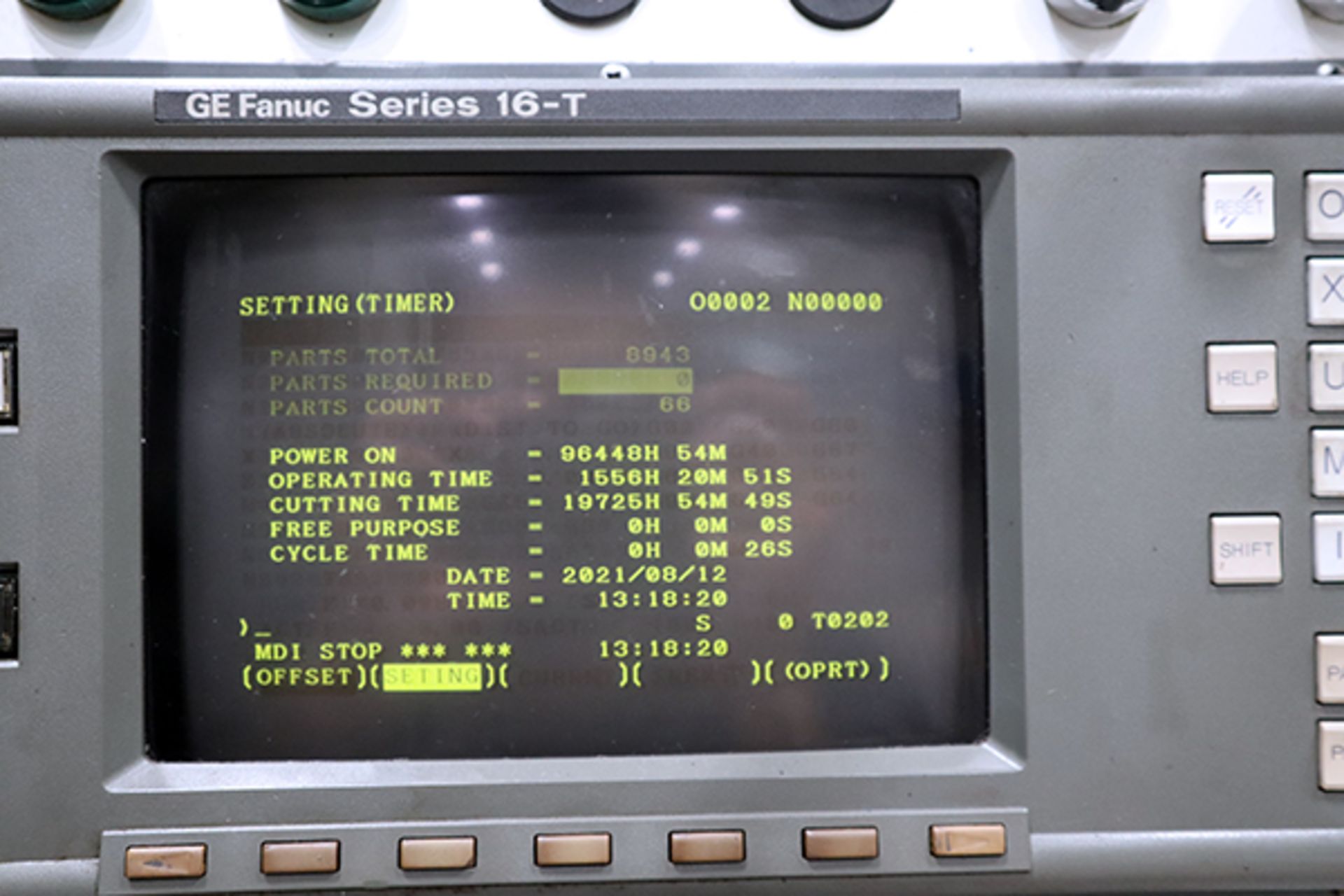 Bullard 46 Dyn-Au-Tape VTL Vertical Turret Lathe (1982) - Image 5 of 8