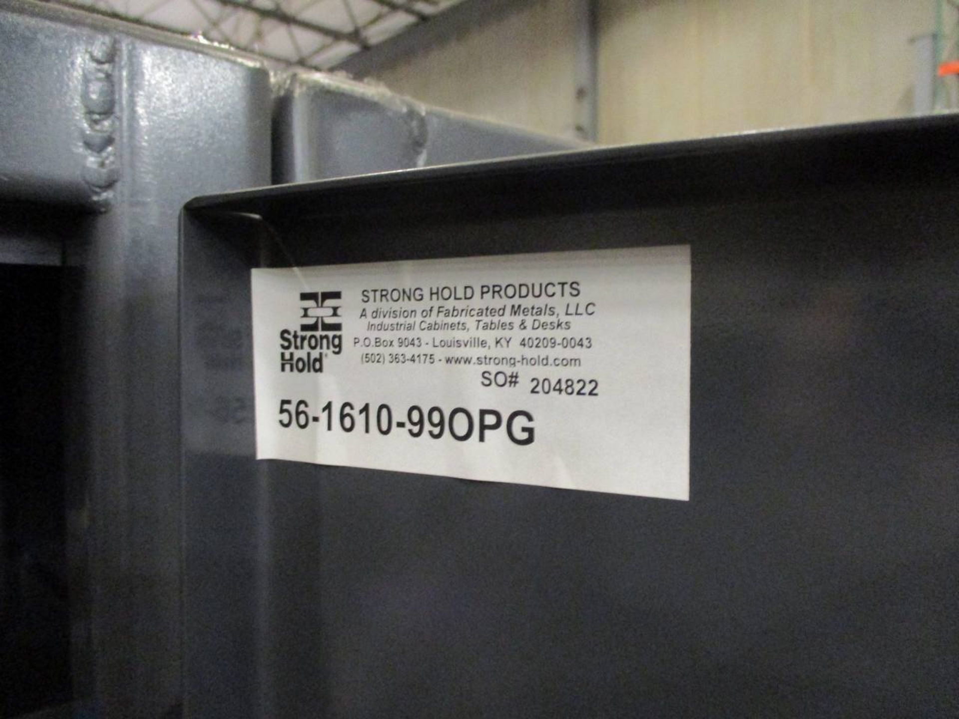 Strong Hold 56-1610-099016 Heavy Duty Bin Type Storage Cabinet - Image 5 of 6