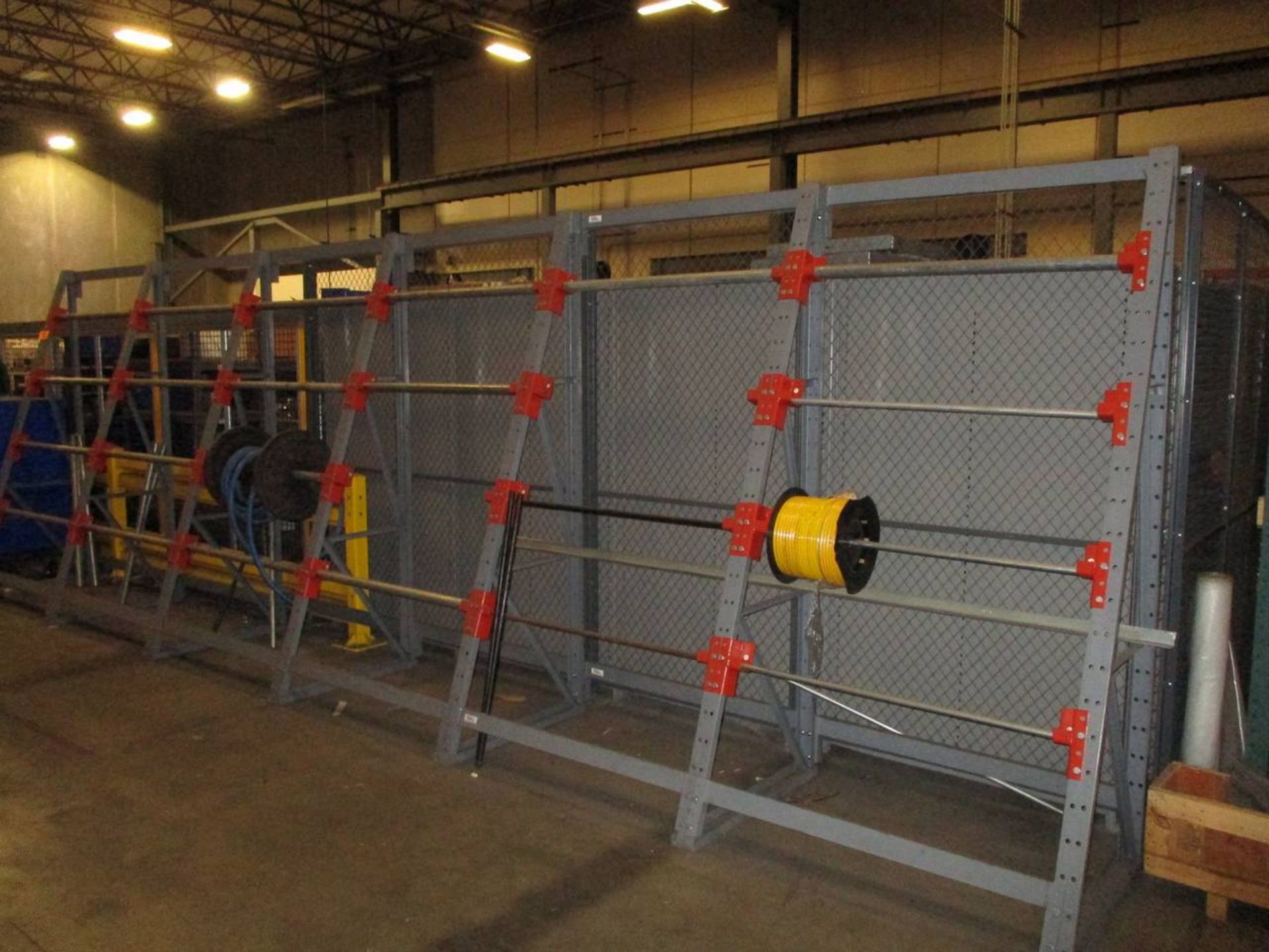 Meco Six-Section Reel Storage Rack - Image 3 of 4
