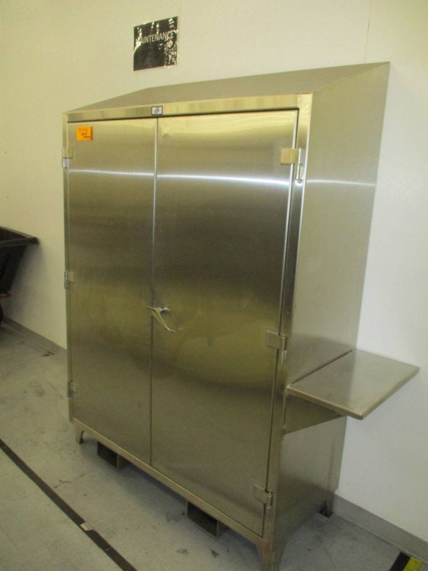 Strong Hold 56-W-24-9/5DB-1SOS-VS-SS Stainless Storage Cabinet