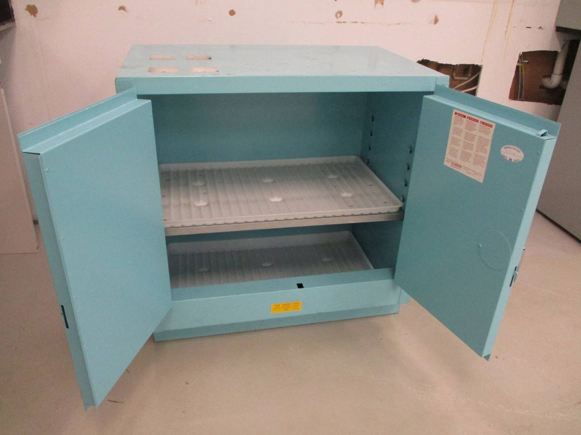 Just Rite Safety Storage Cabinet for Acids & Corrosives - Image 3 of 5