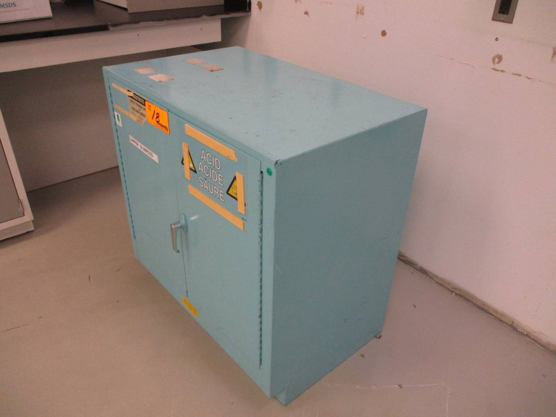 Just Rite Safety Storage Cabinet for Acids & Corrosives - Image 4 of 5