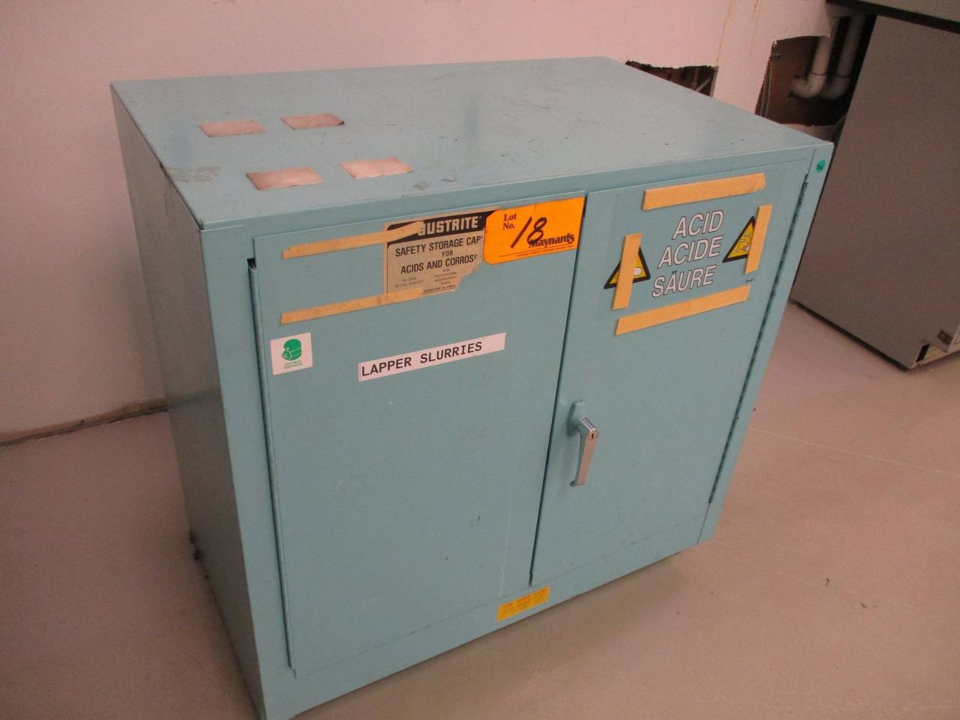 Just Rite Safety Storage Cabinet for Acids & Corrosives