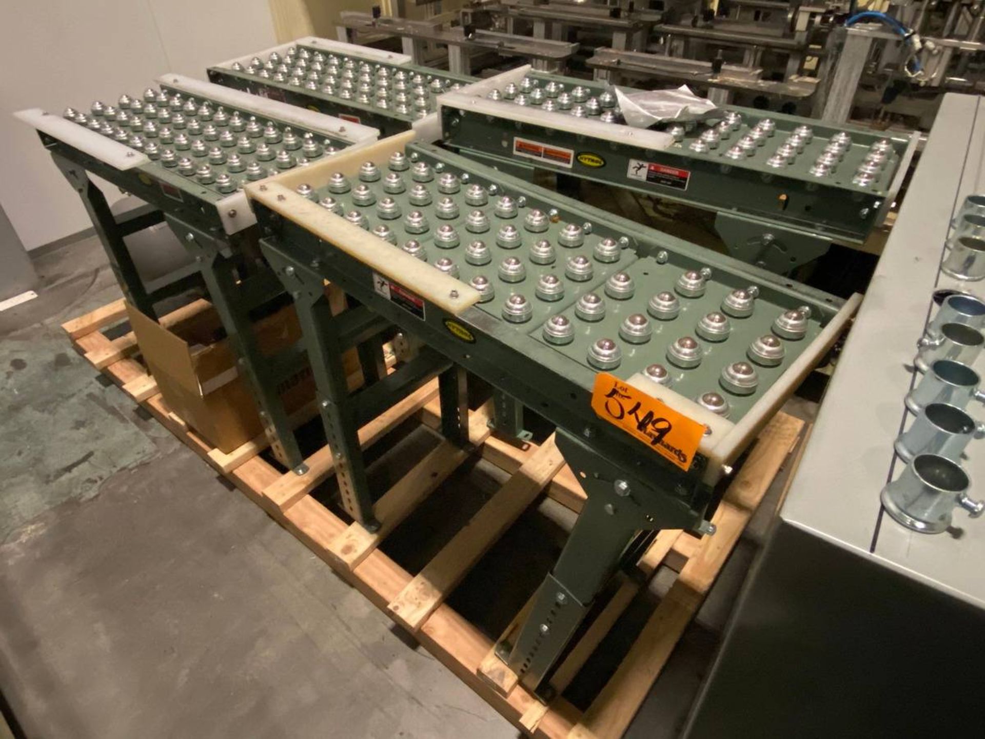 Hytrol (17) 13'' W x 38''L Rolling Conveyor - Image 6 of 9