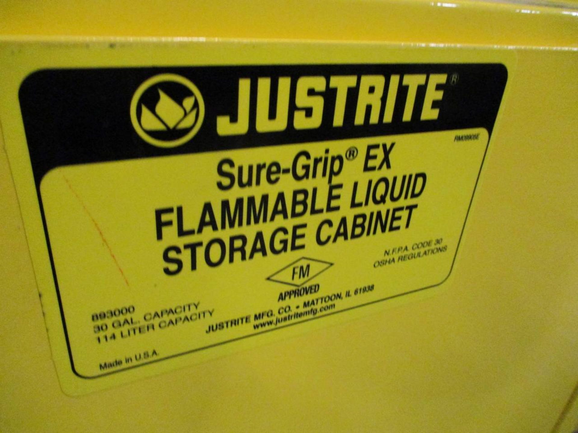 Just Rite Sure-Grip EX 30 Gallon Flammable Liquid Storage Cabinet - Image 4 of 7