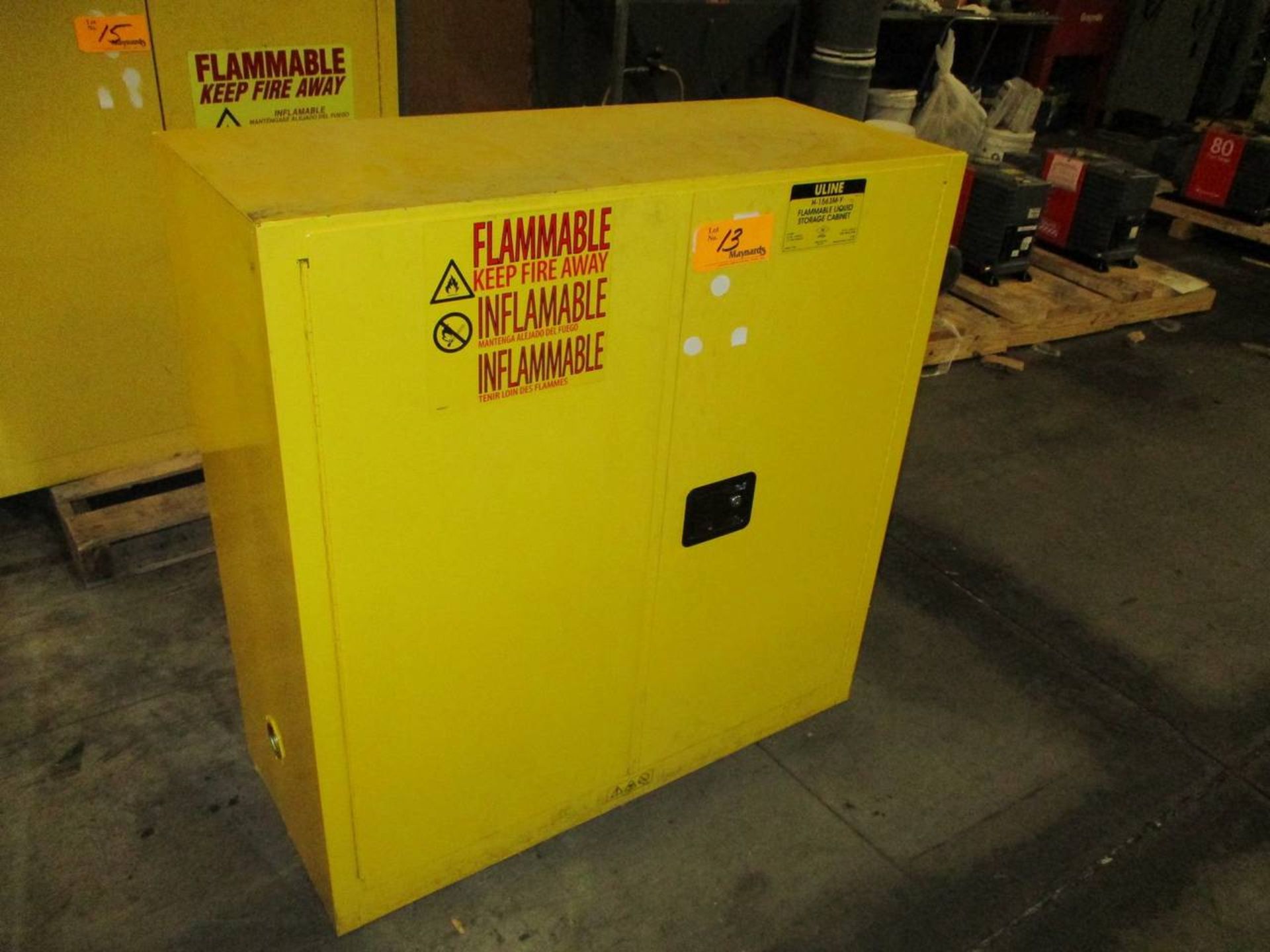 U-Line H-1563M / 873000 30 Gallon Flammable Liquid Storage Cabinet