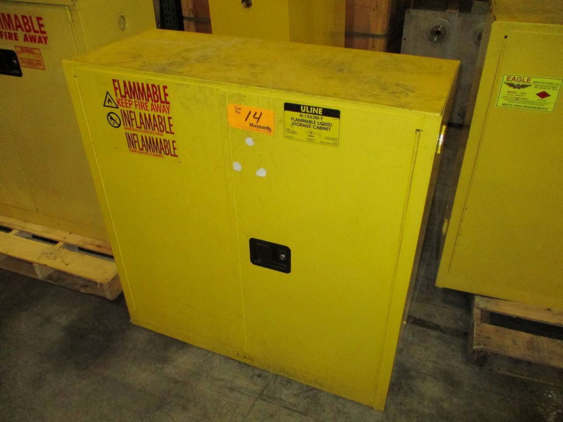 U-Line H-1563M / 873000 30 Gallon Flammable Liquid Storage Cabinet