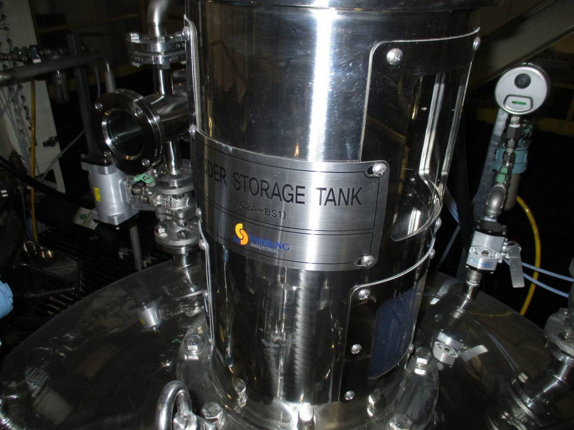 2010 Lot of (2) 1300 L Stainless Mixing Tanks - Image 7 of 12