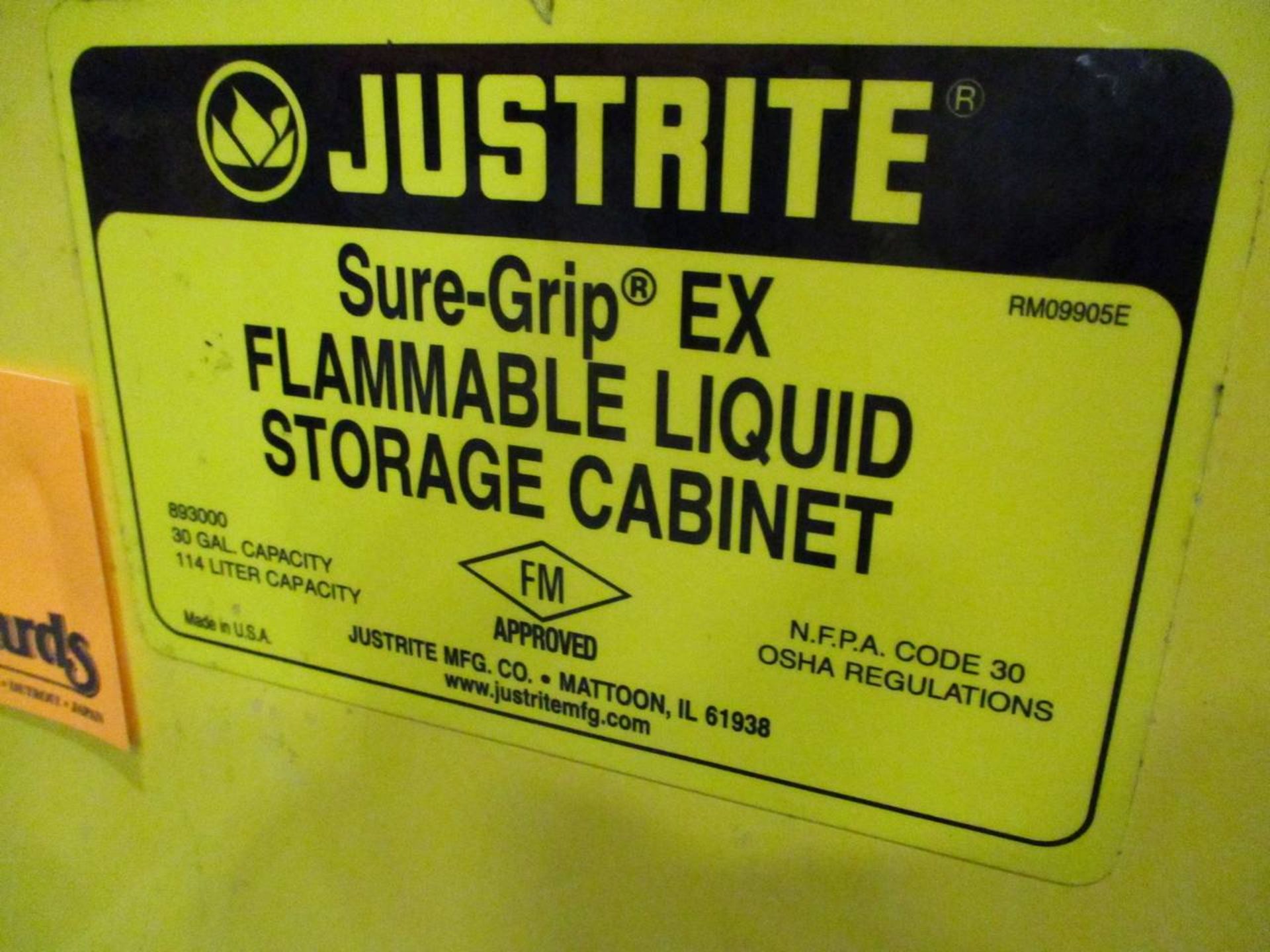 Just Rite Sure-Grip EX 30 Gallon Flammable Liquid Storage Cabinet - Image 2 of 5