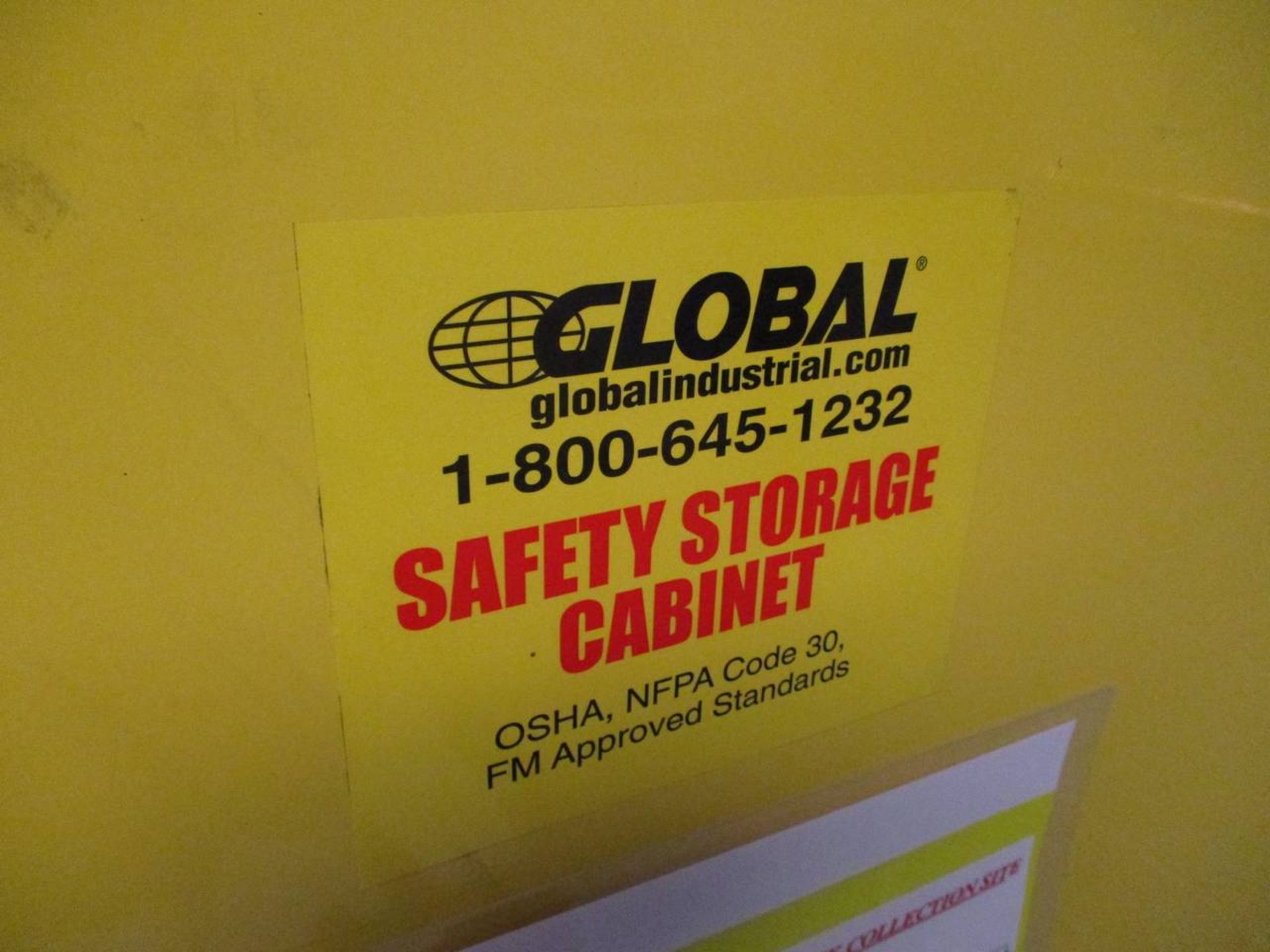 Global BV2 110 Gallon Safety Storage Cabinet - Image 4 of 4