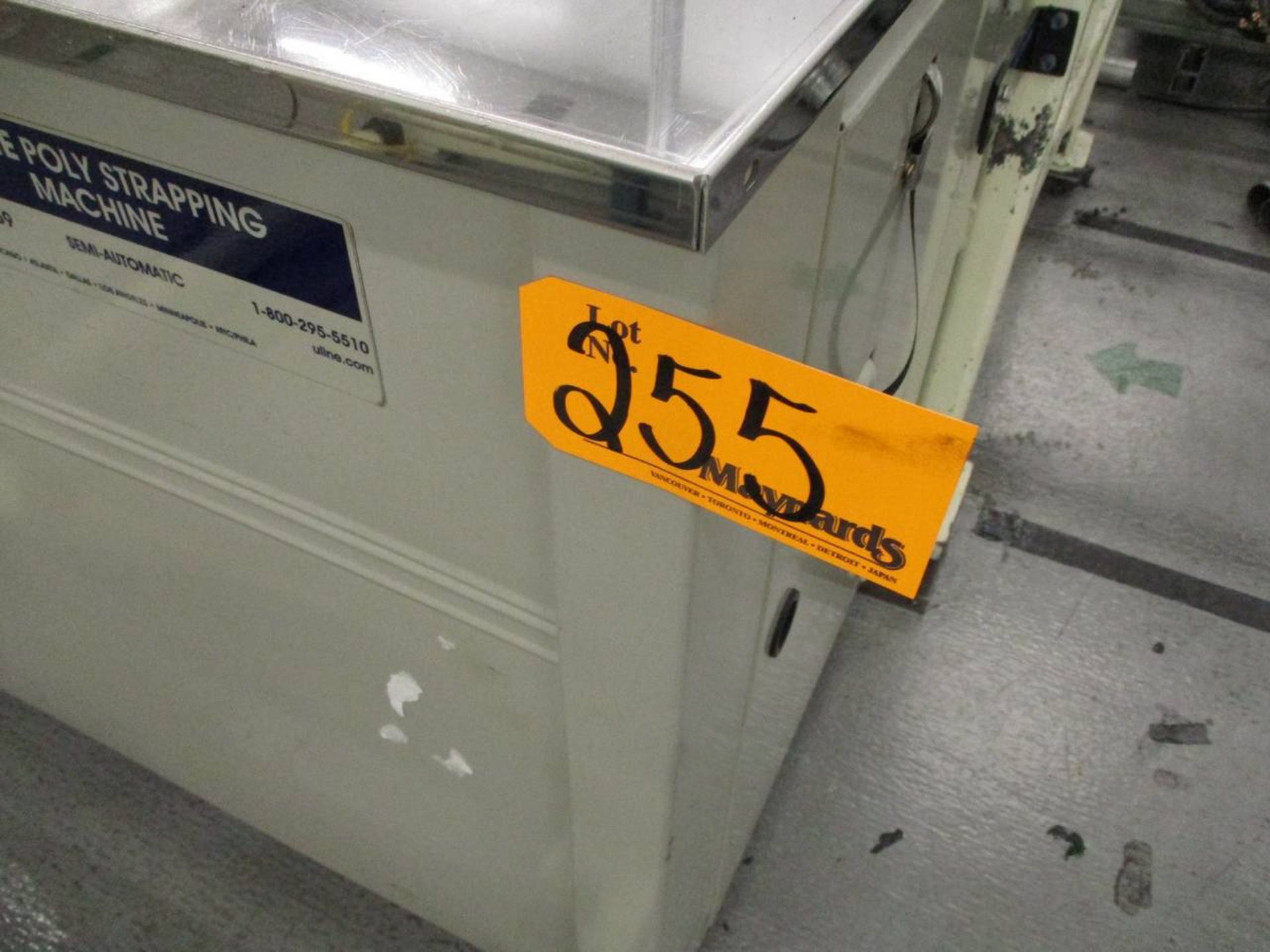 2011 U-Line Semi-Automatic Poly Strapping Machine - Image 5 of 6