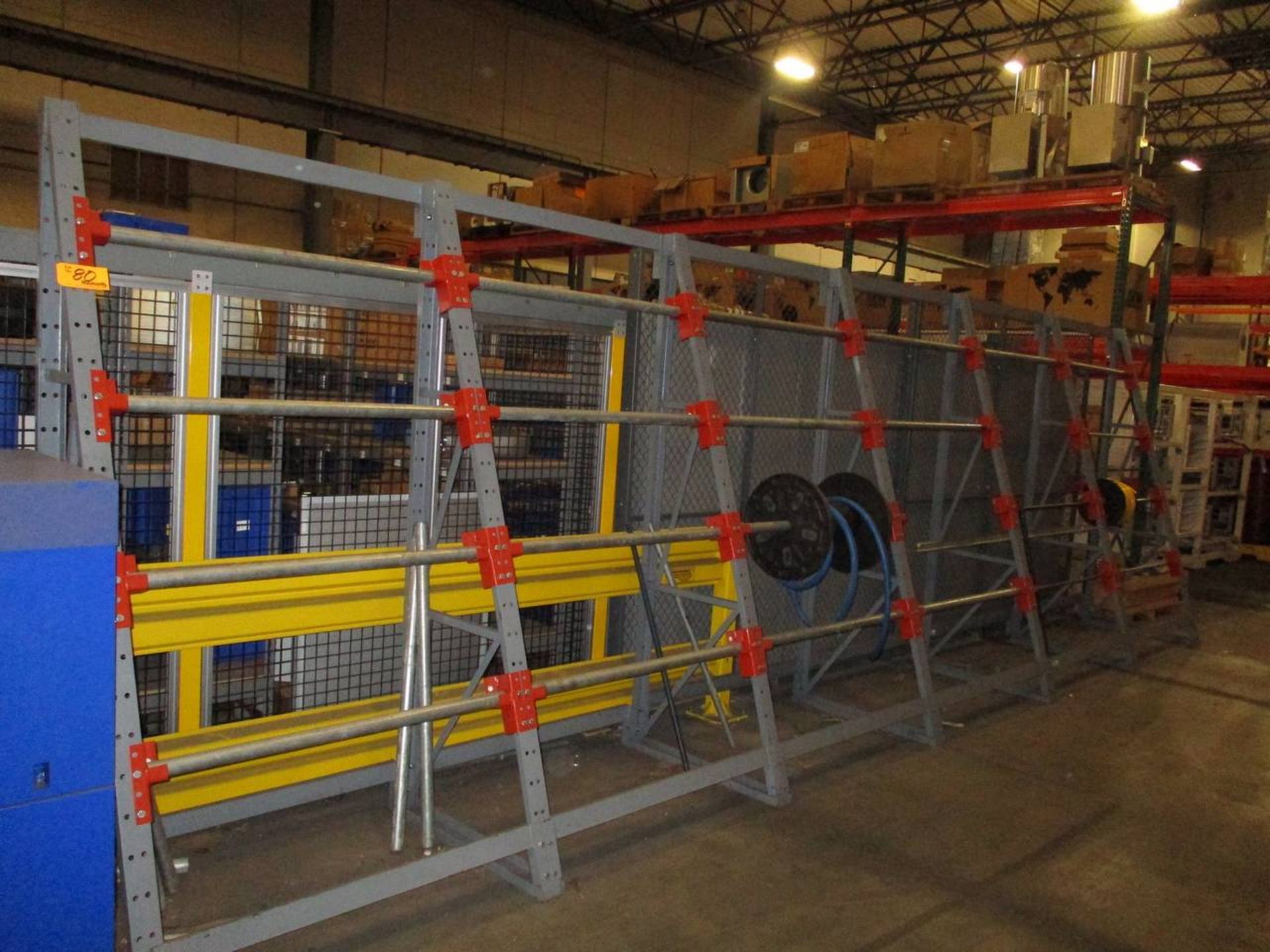 Meco Six-Section Reel Storage Rack - Image 2 of 4