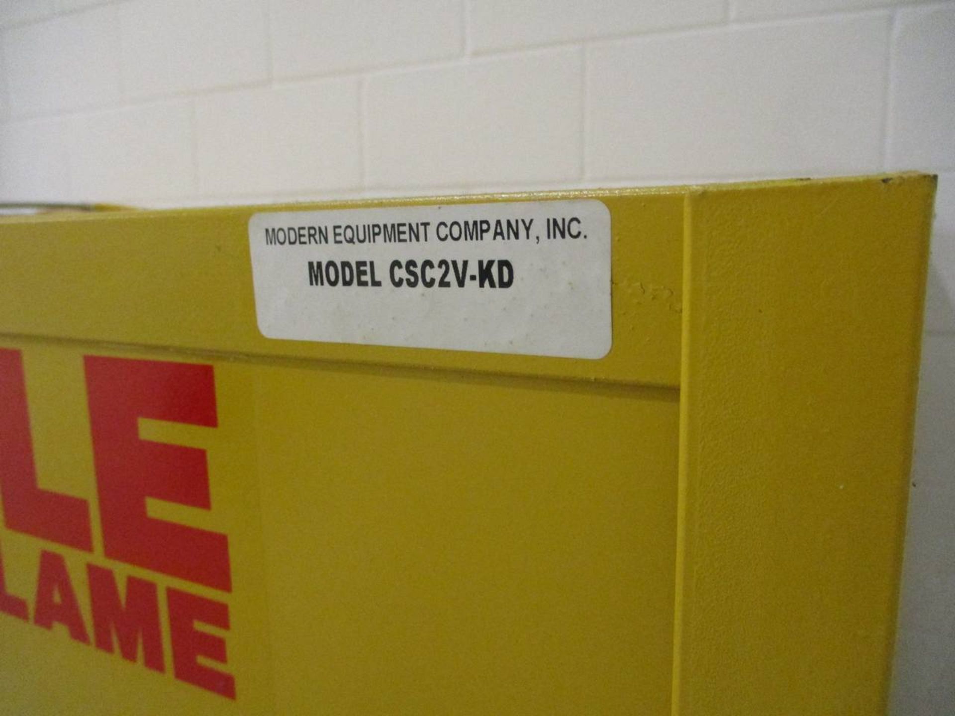 Modern Equipment Co CSC2V-KD Expanded Metal Storage Cage - Image 2 of 4