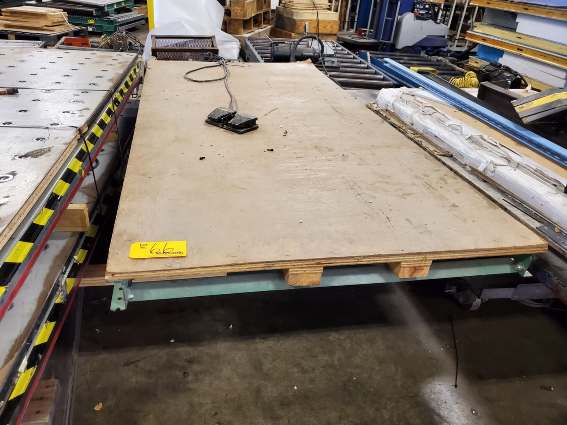 2,000 Lb. Cap. Hydraulic Lift Table, 96" x 42"