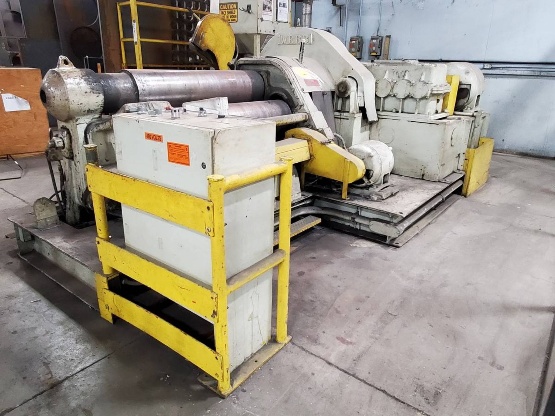 Webb 9L Plate Bending Roll