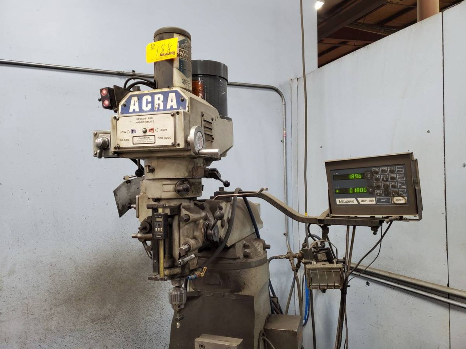 Acra AM-2SAC Vertical Milling Machine - Image 5 of 8