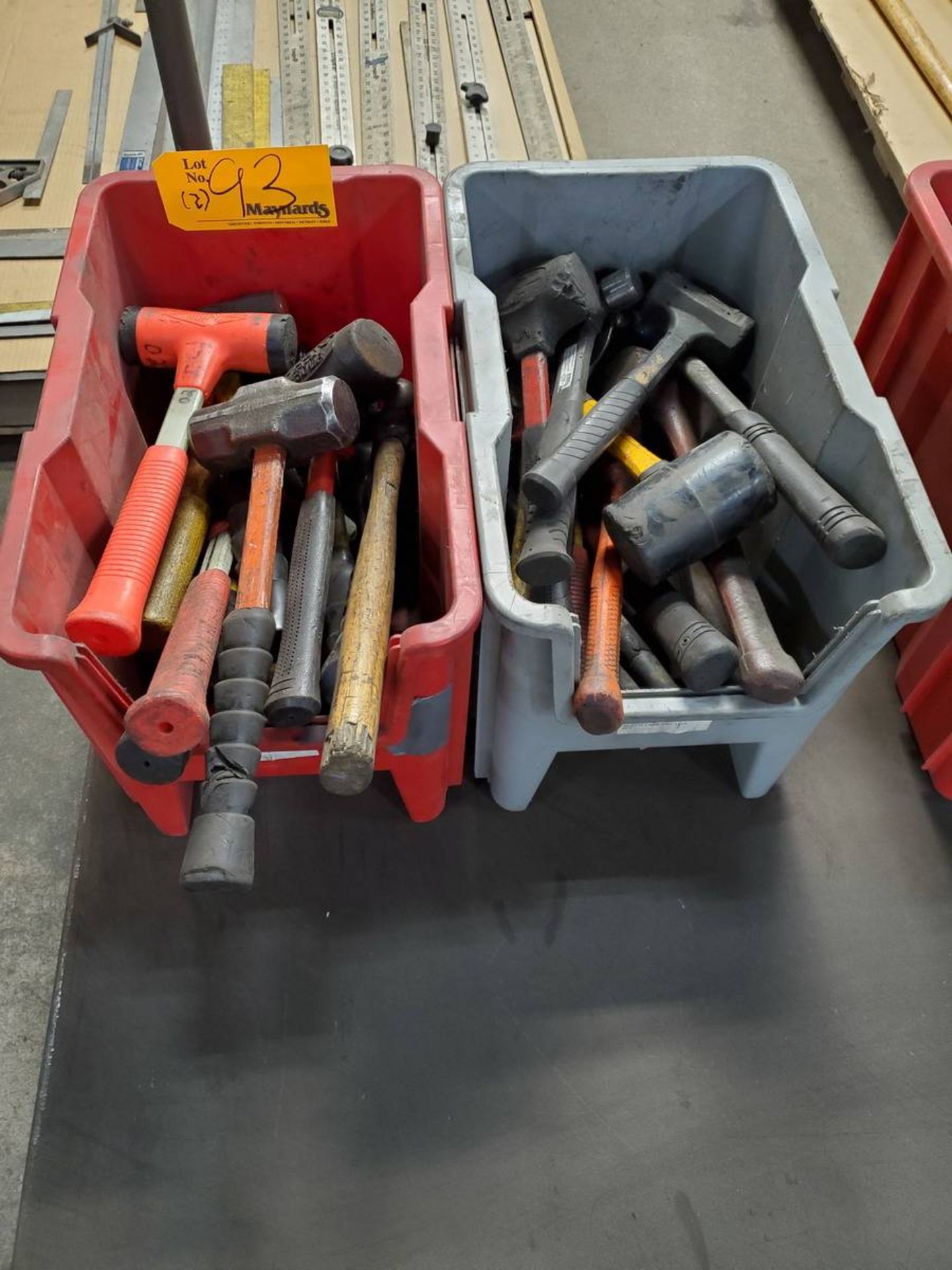 Assorted Hammers & Rubber Mallets