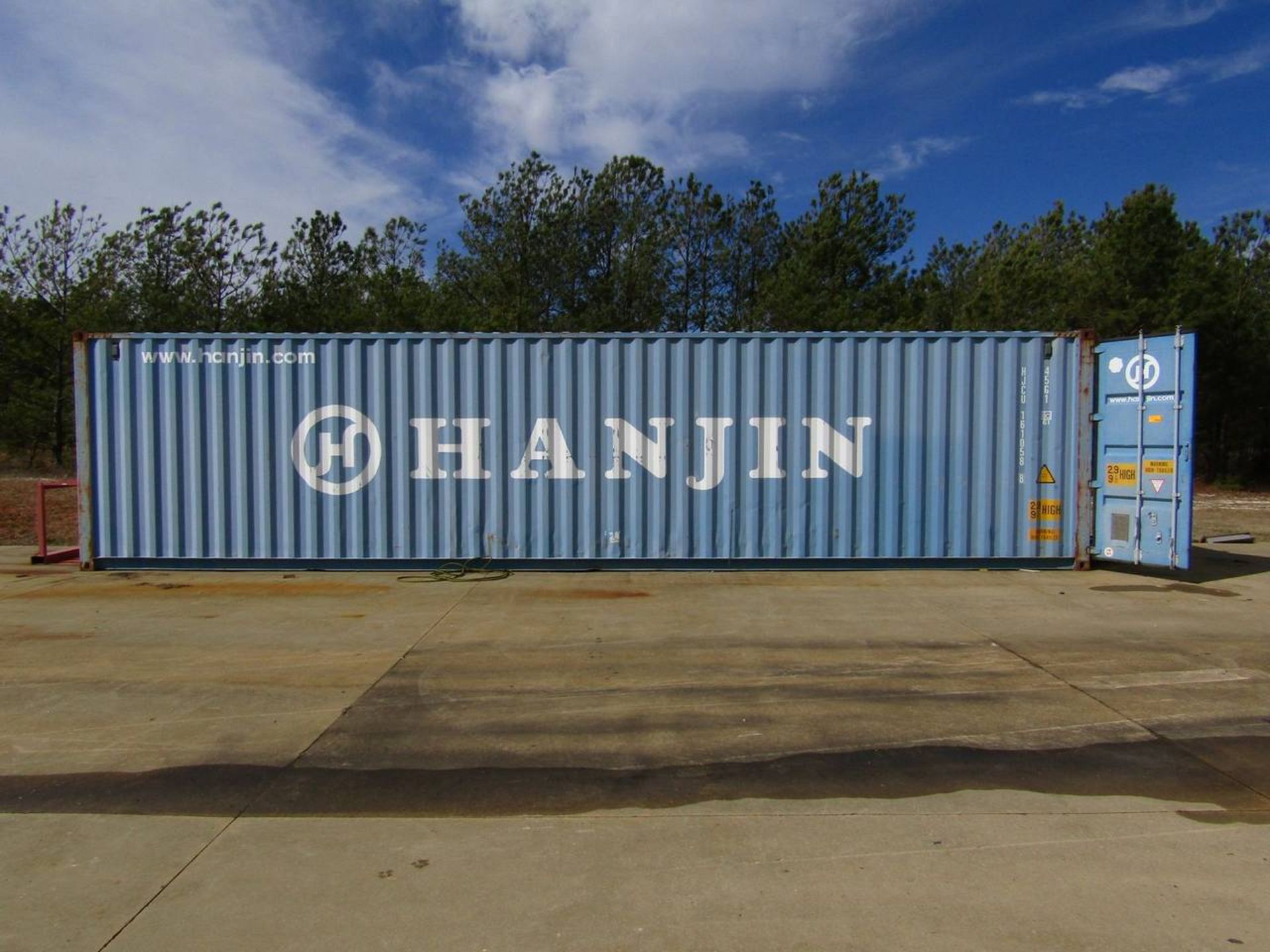 Hanjin CXIC1155 40' Shipping Container