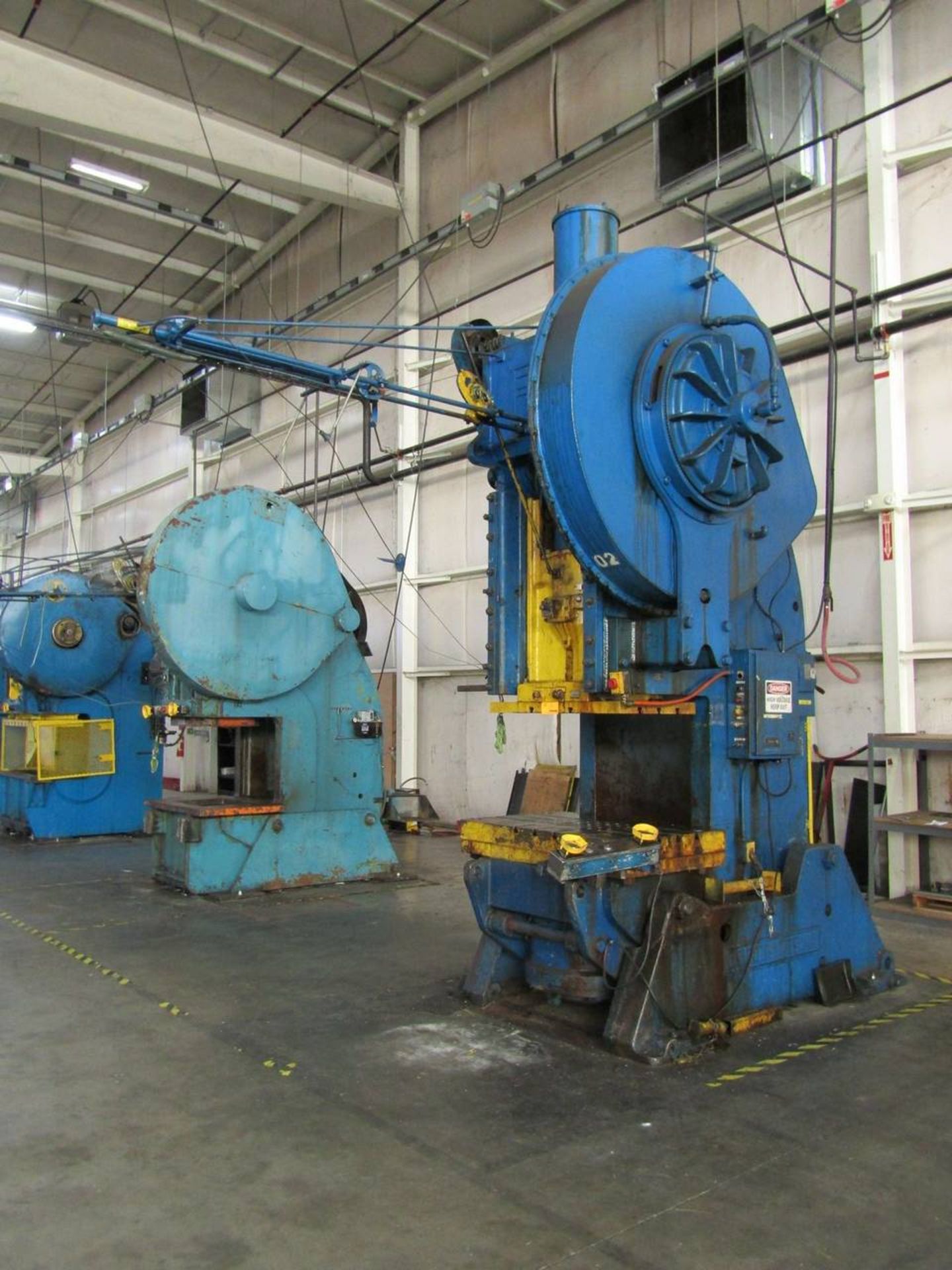 USI Clearing 150 Ton Open Back Inclinable Press - Image 2 of 10