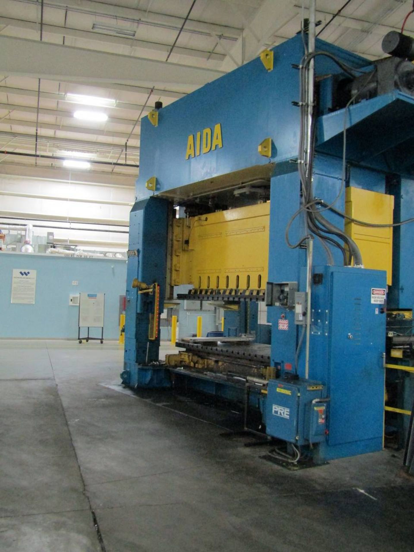 Aida FT-N50G 550 Ton Straight Side Double Crank Press - Image 8 of 12