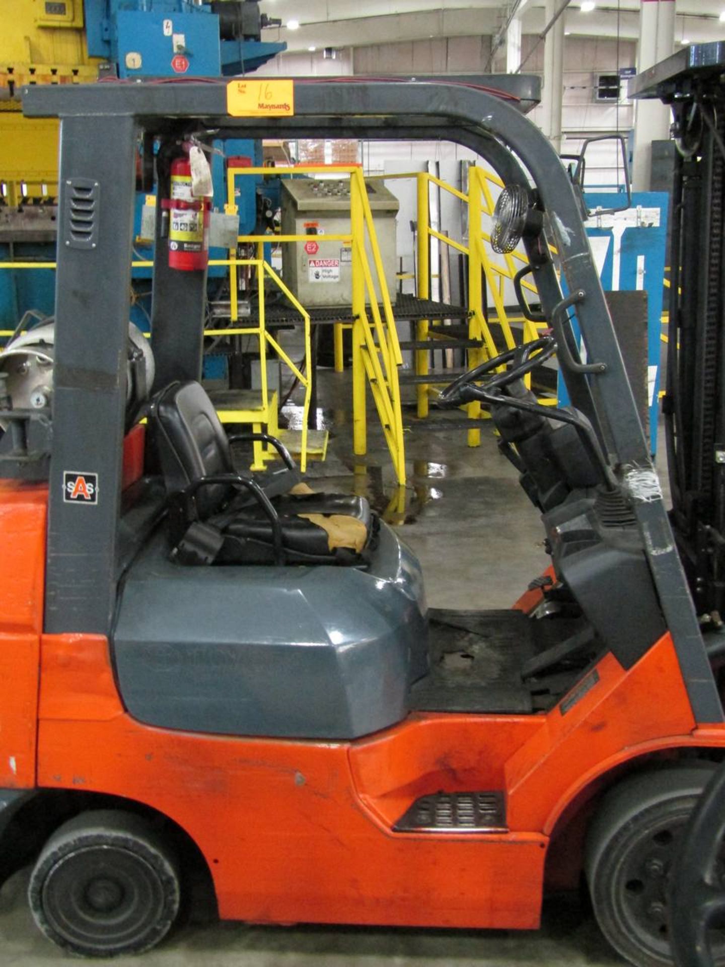 Toyota 7FHCU25 4,500 Lb. Capacity Forklift Truck - Image 12 of 21