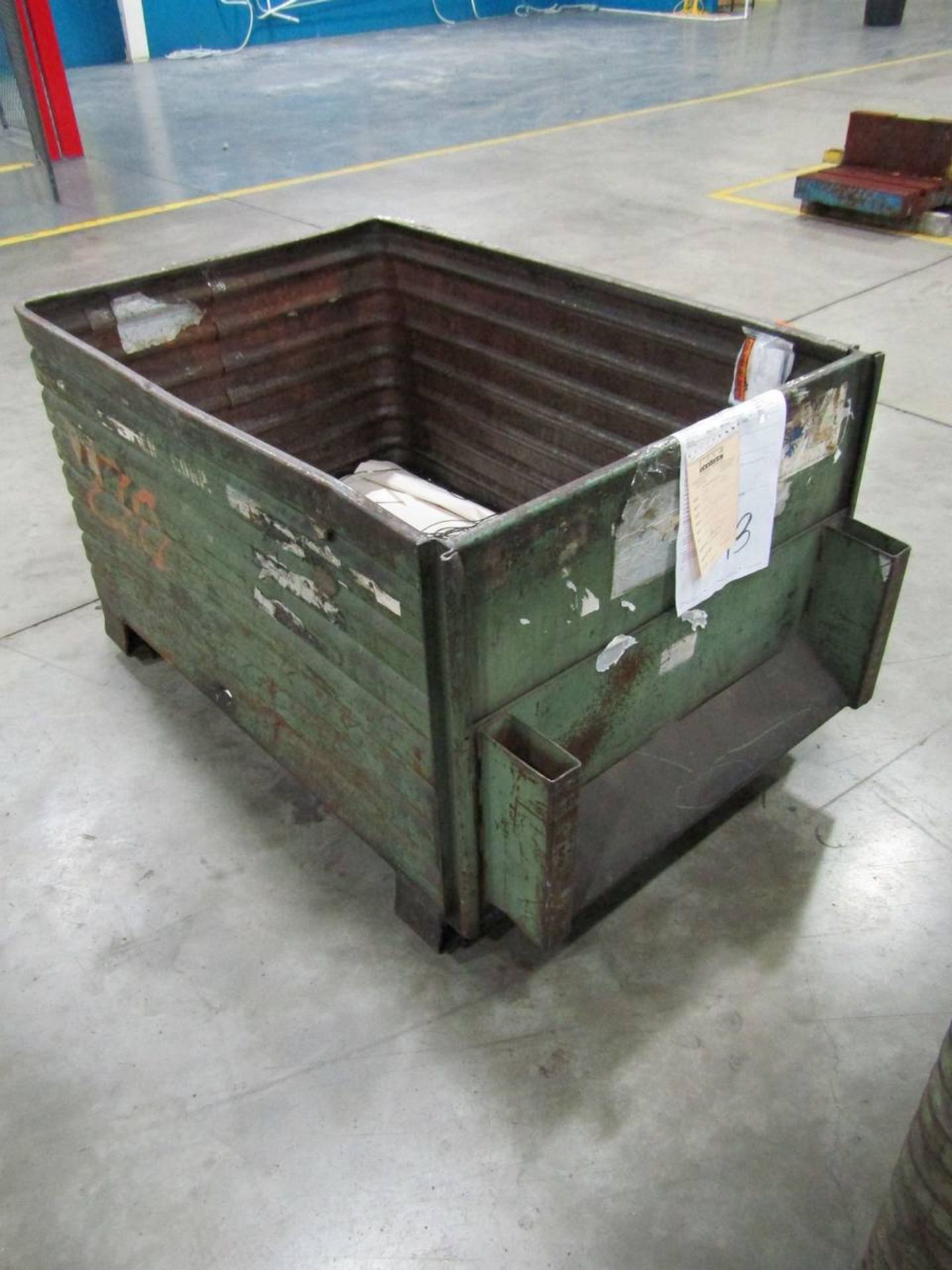 Metal Shipping Bin - Image 3 of 4
