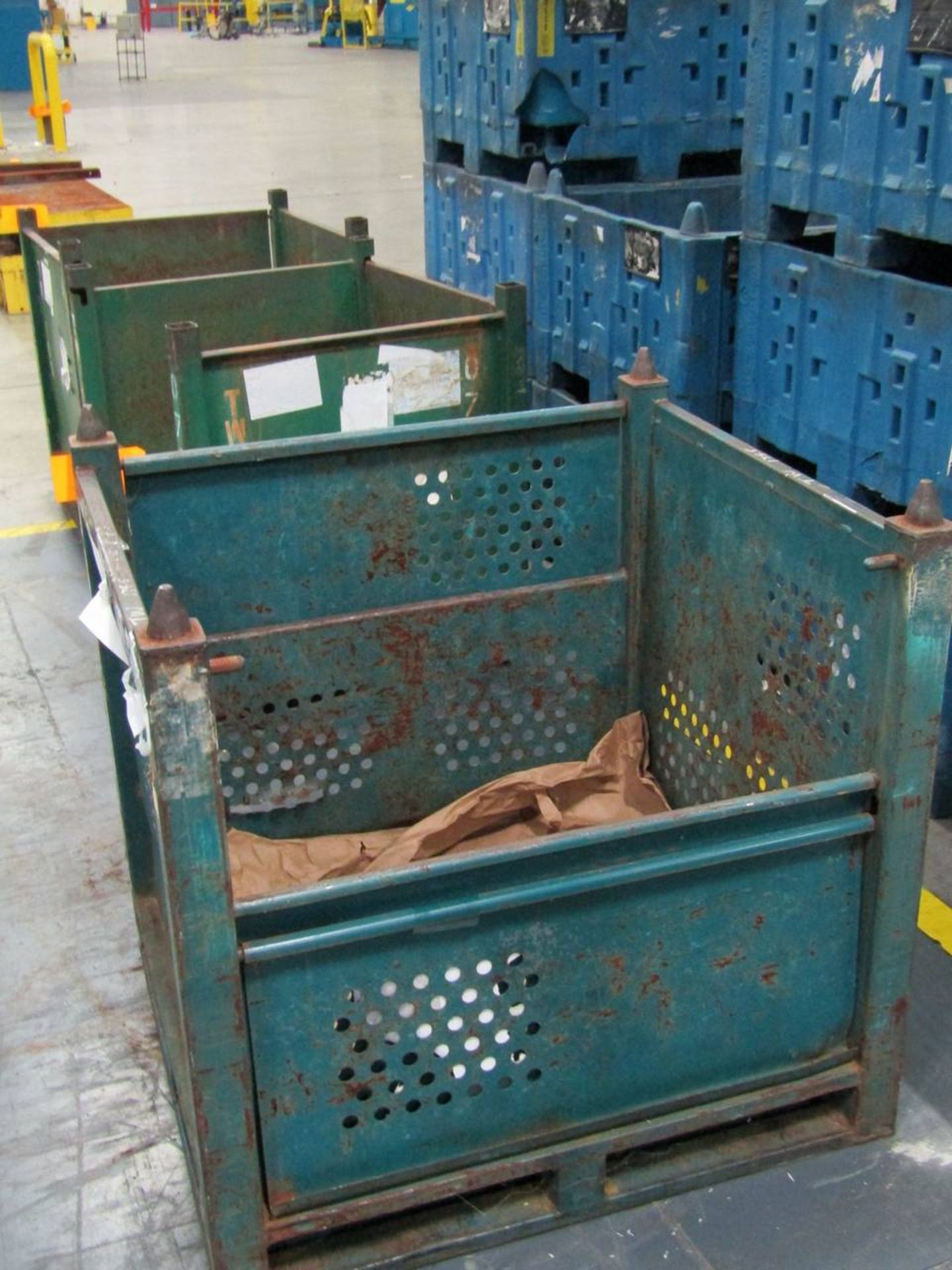 Metal Shipping Bin - Image 2 of 3