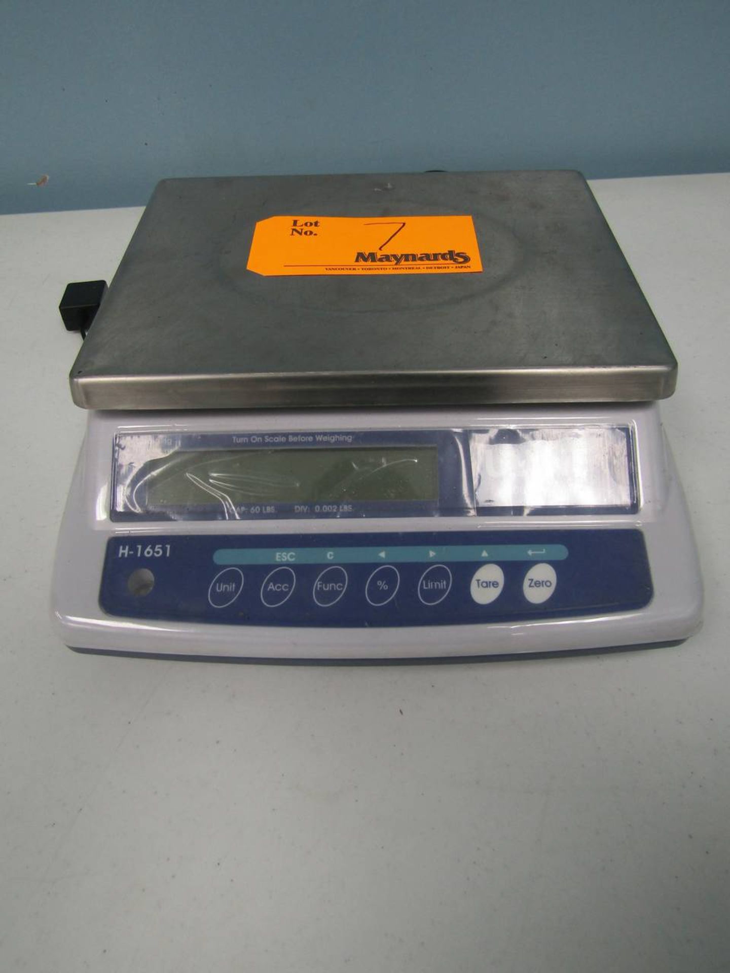 Uline H-1651 Digital Bench Scales