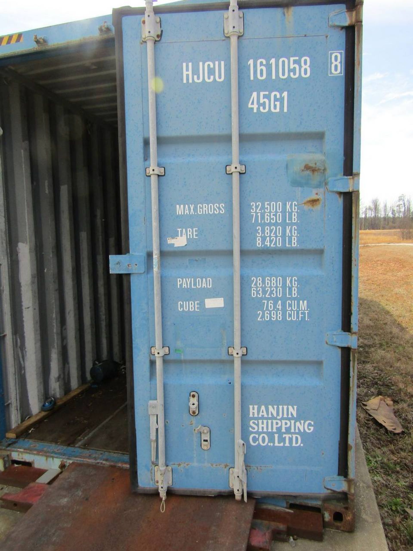 Hanjin CXIC1155 40' Shipping Container - Image 5 of 8