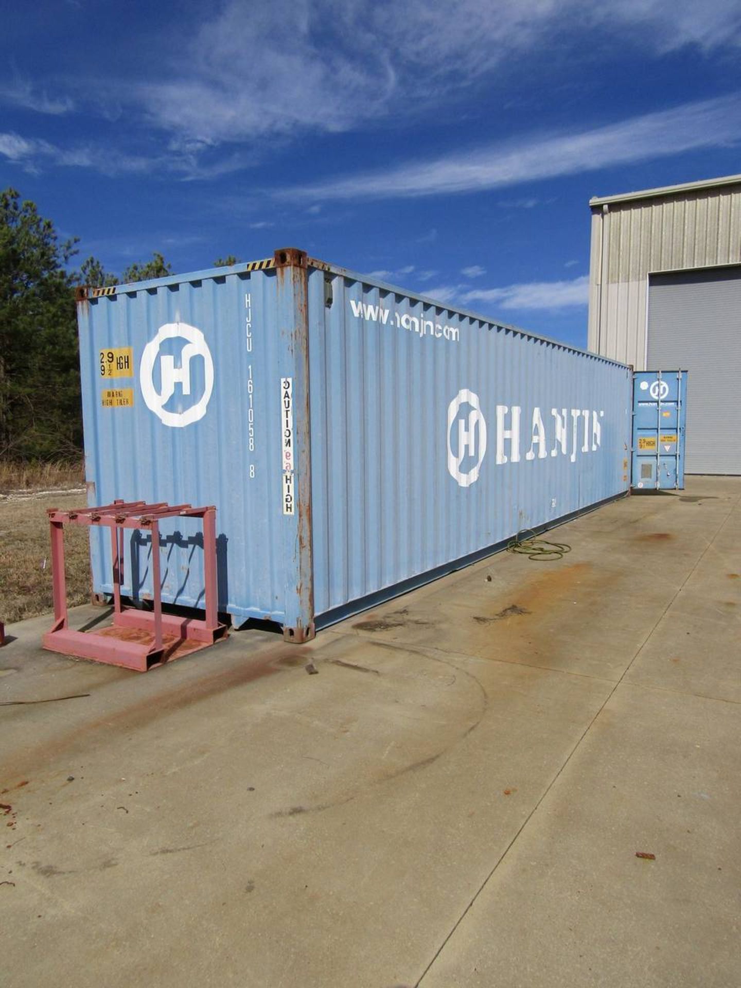 Hanjin CXIC1155 40' Shipping Container - Image 2 of 8
