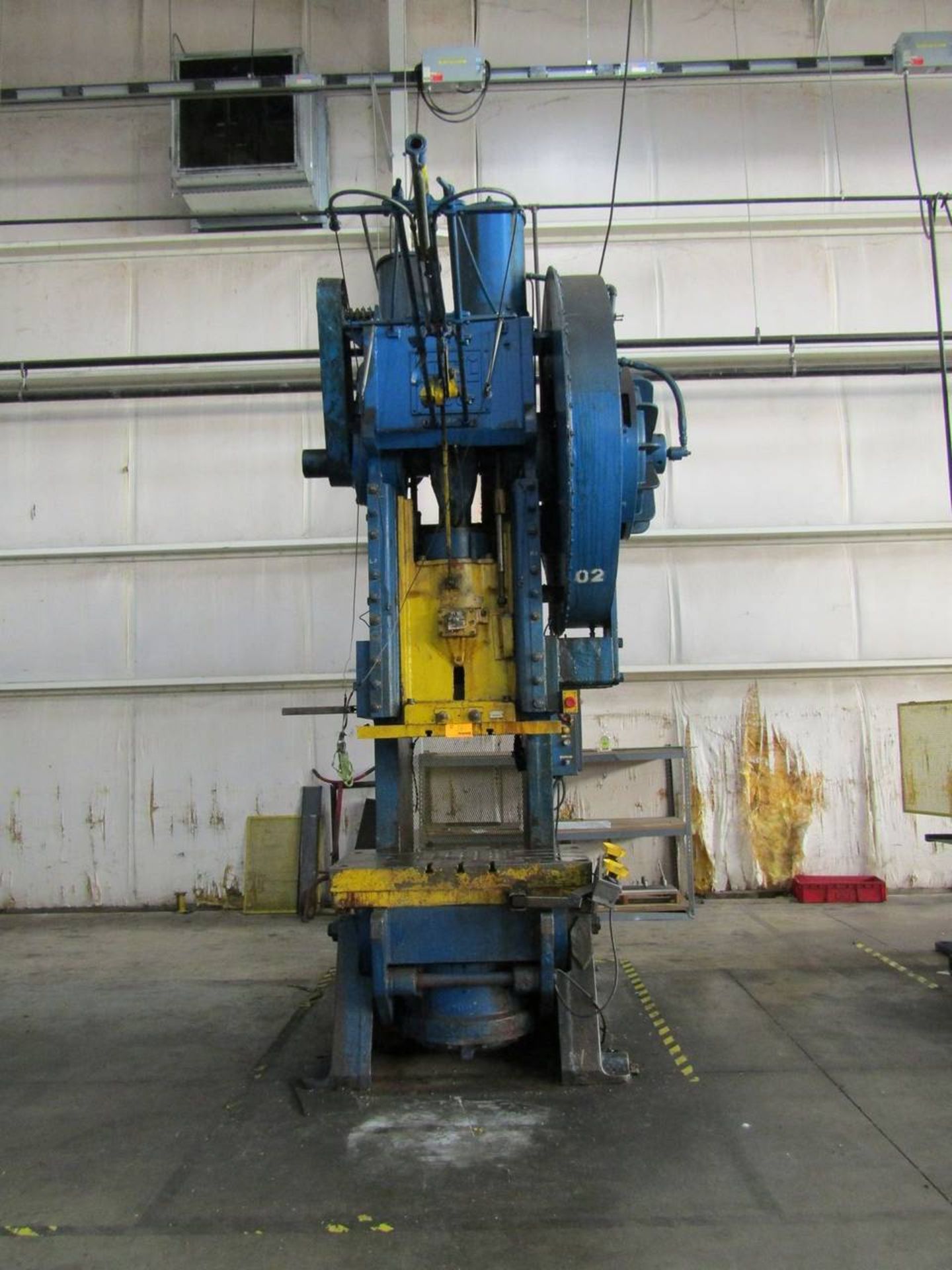 USI Clearing 150 Ton Open Back Inclinable Press