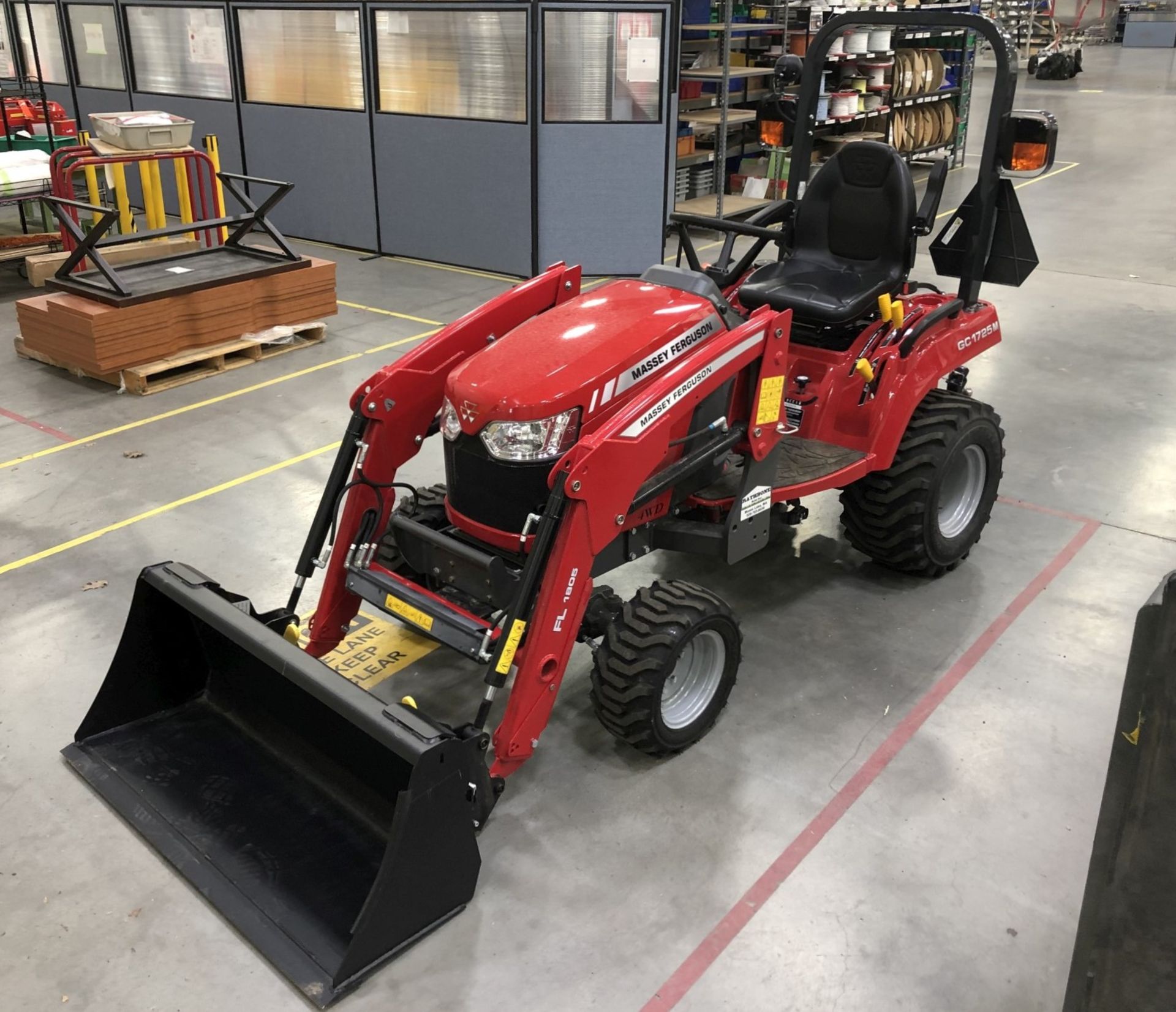 2019 Massey Ferguson GC1725M Tractor w/ Front Loader