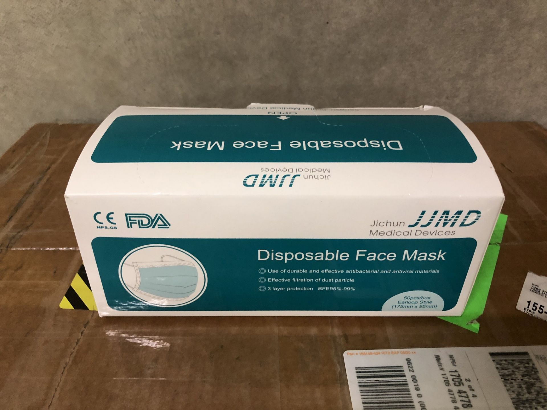 Approximately 6,000 JJMD Disposable Face Masks - Image 2 of 3