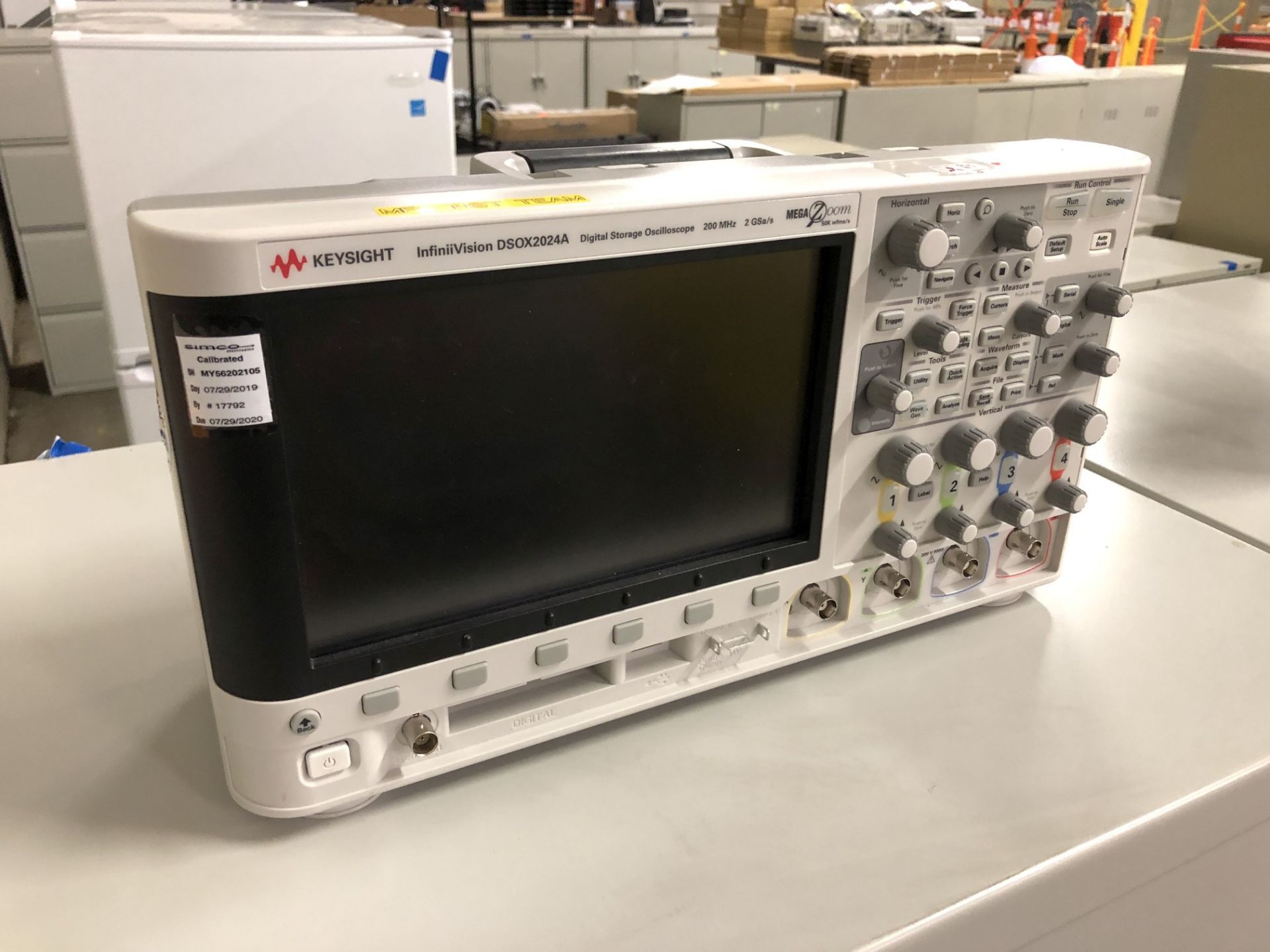 Keysight InfiniiVision DSOX2024A Digital Storage Oscilloscope - Image 2 of 5