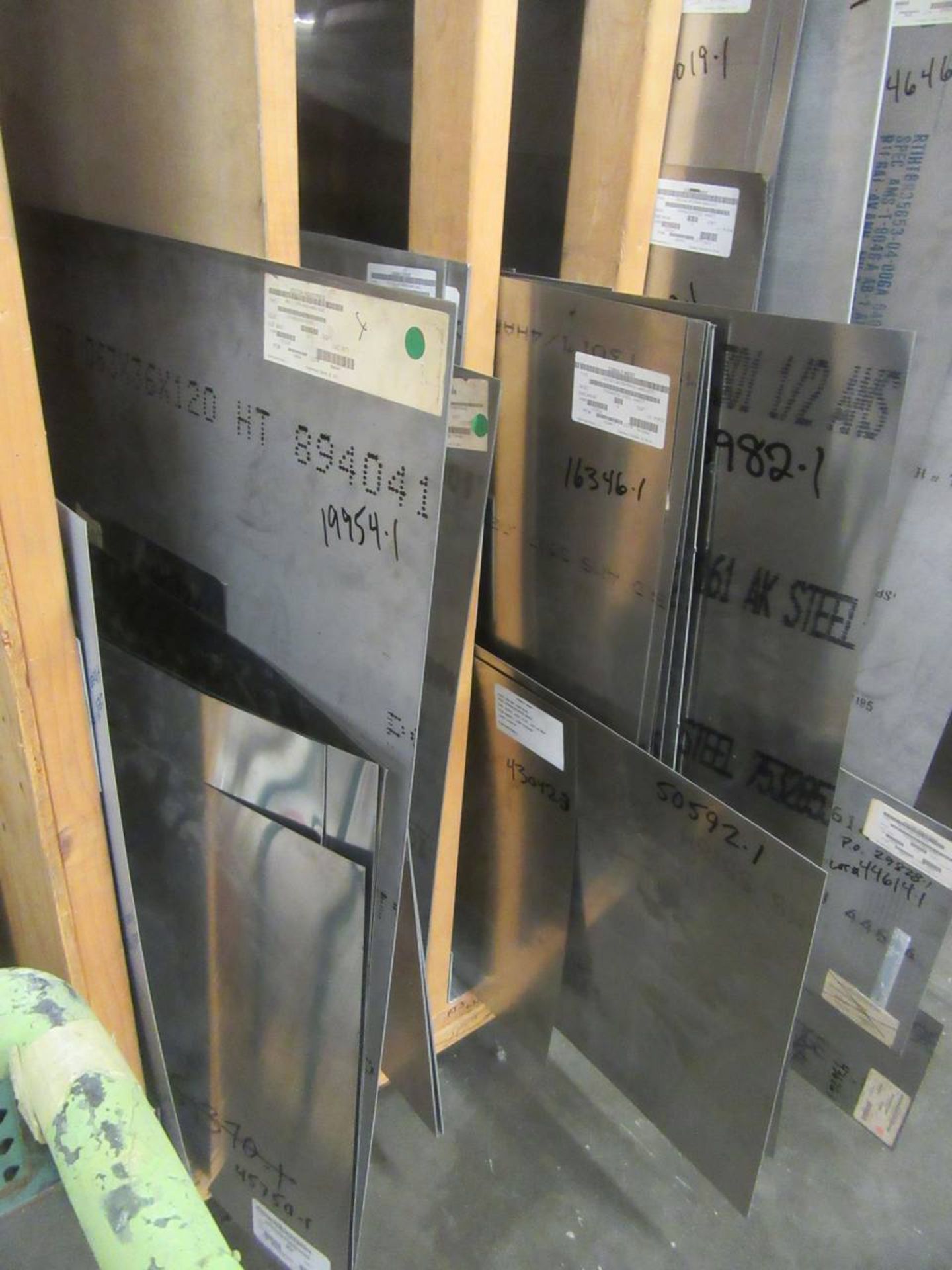 Lot of Stainless Steel and Aluminum Sheet Metal - Image 2 of 7