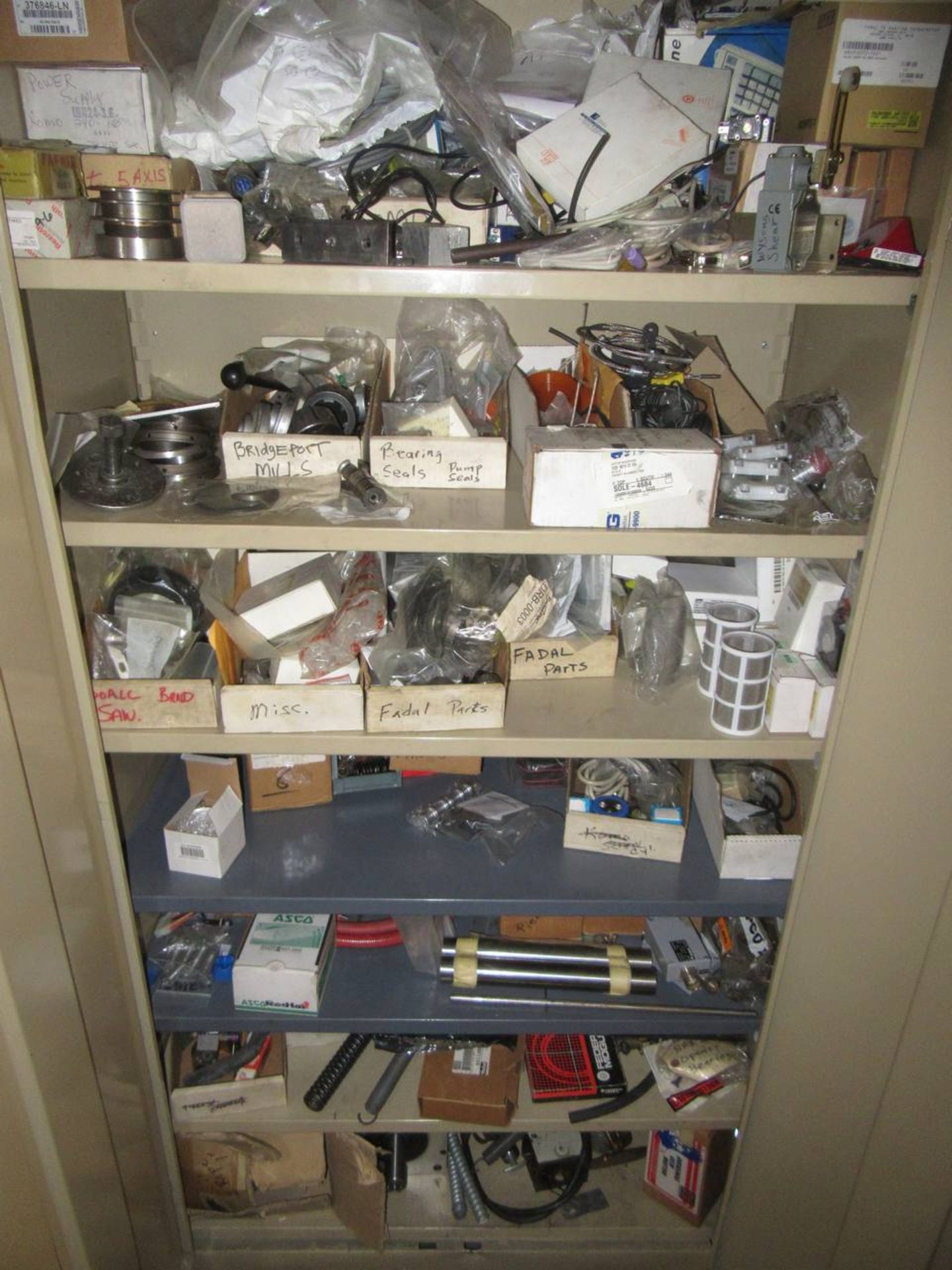 Storage Cabinet with contents - Image 2 of 5