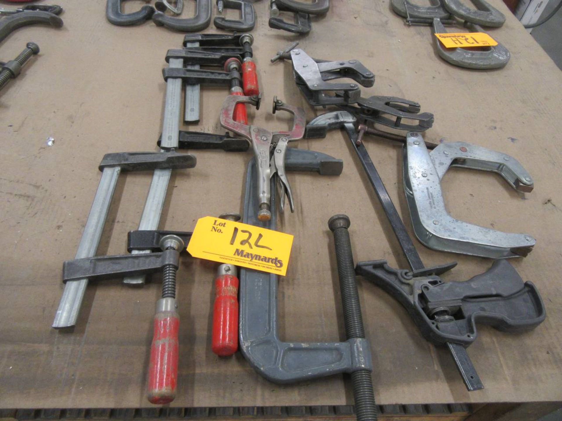 Lot of Various Clamps
