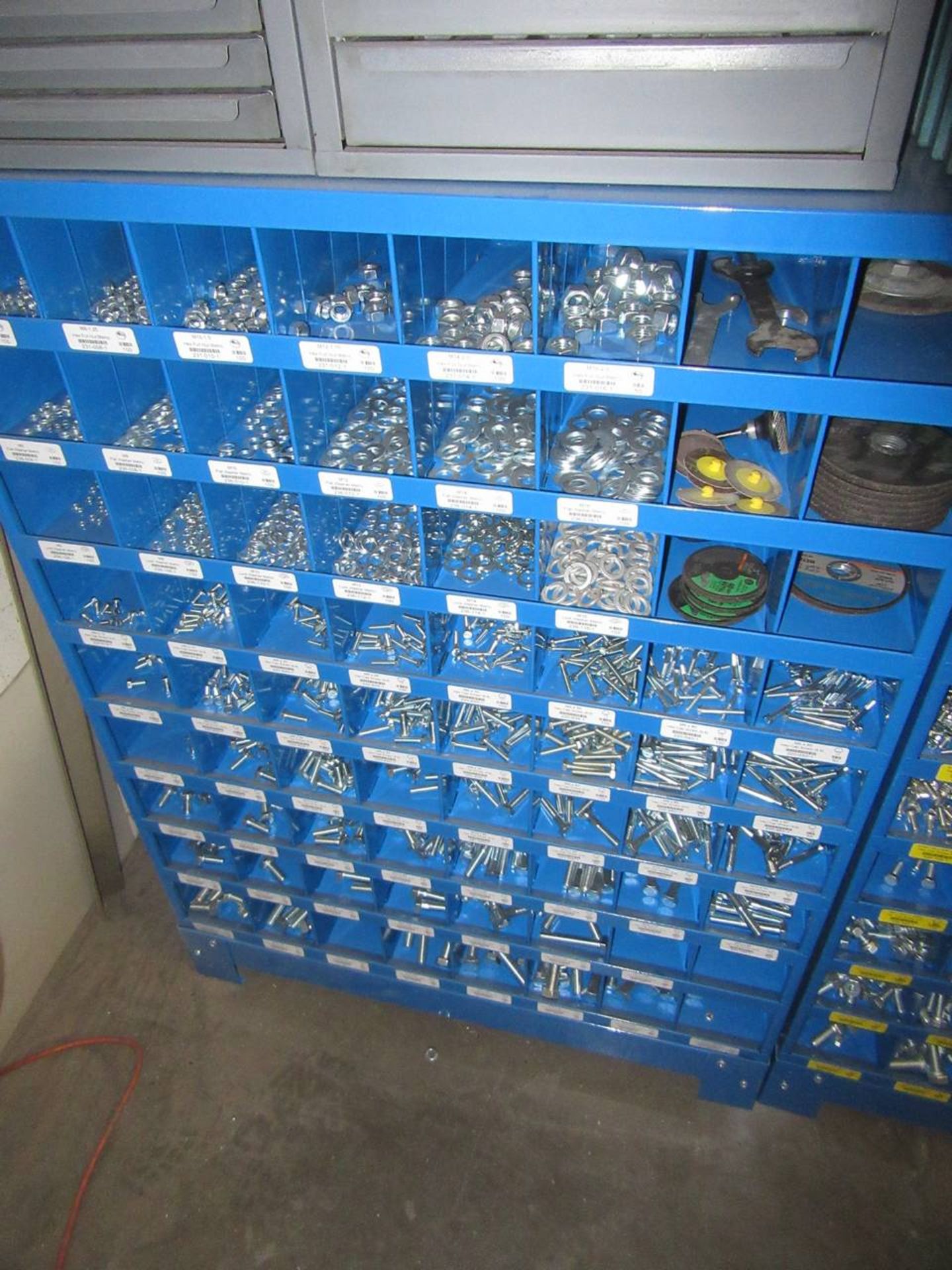 Lot of Bolt Bins with contents - Image 2 of 9