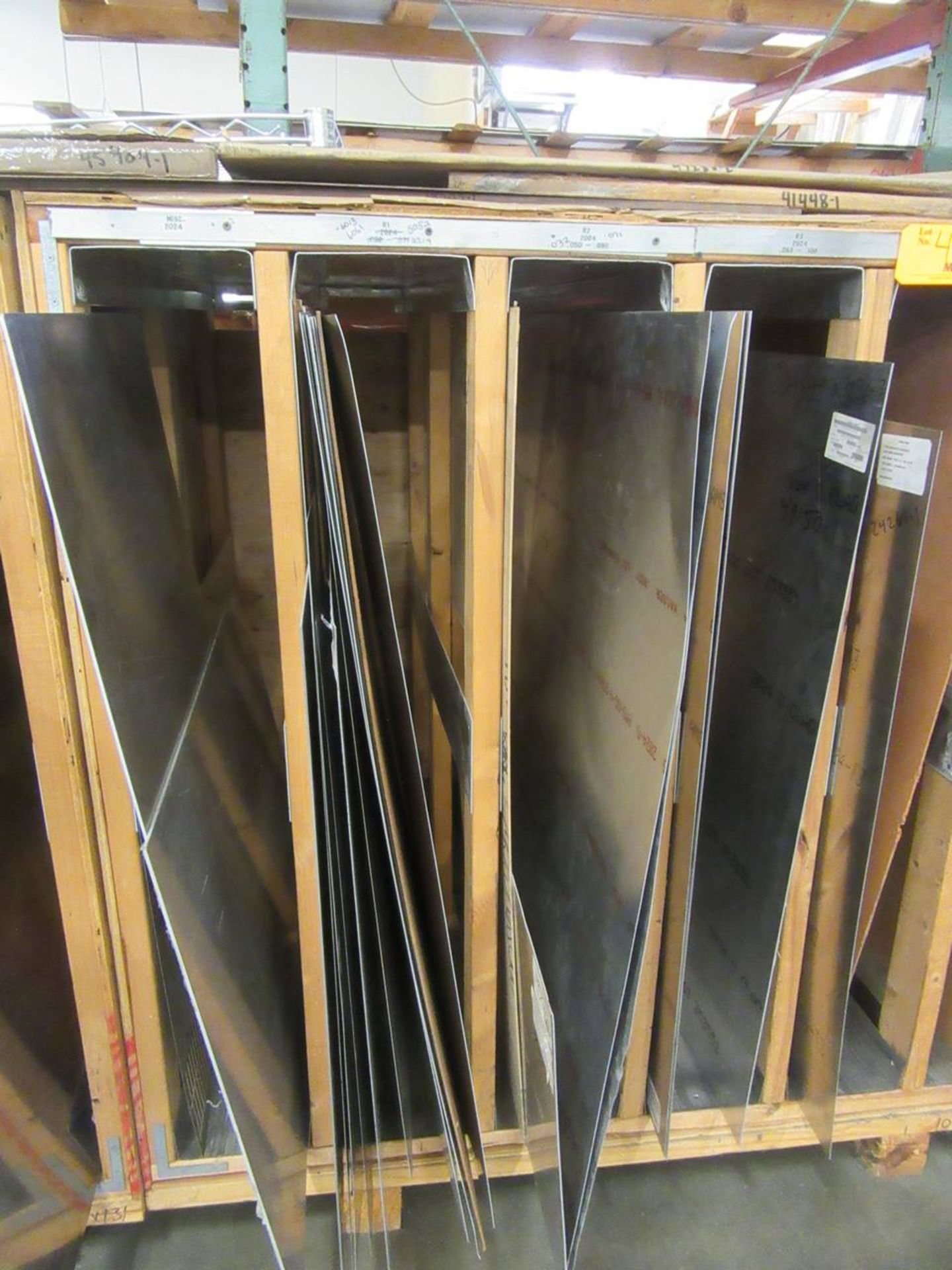 Lot of Stainless Steel and Aluminum Sheet Metal - Image 5 of 7