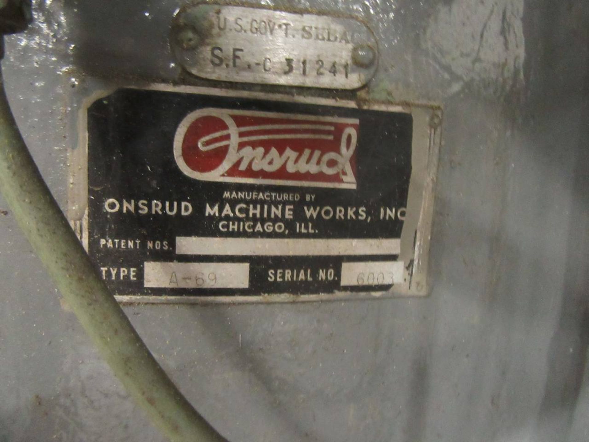 Onsrud Machine Works A-69 Router - Image 4 of 4