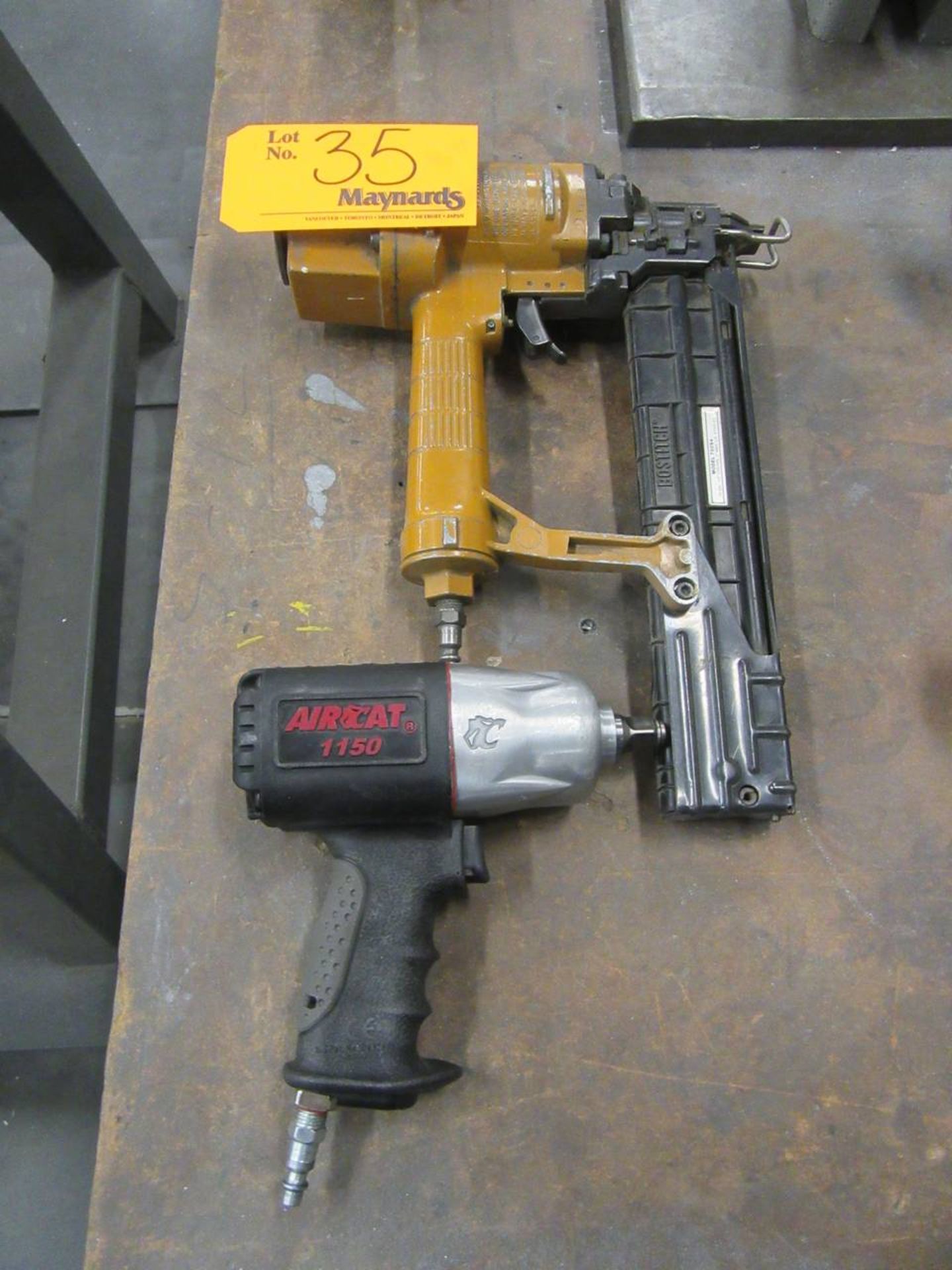 Pneumatic Staple Gun and Drill