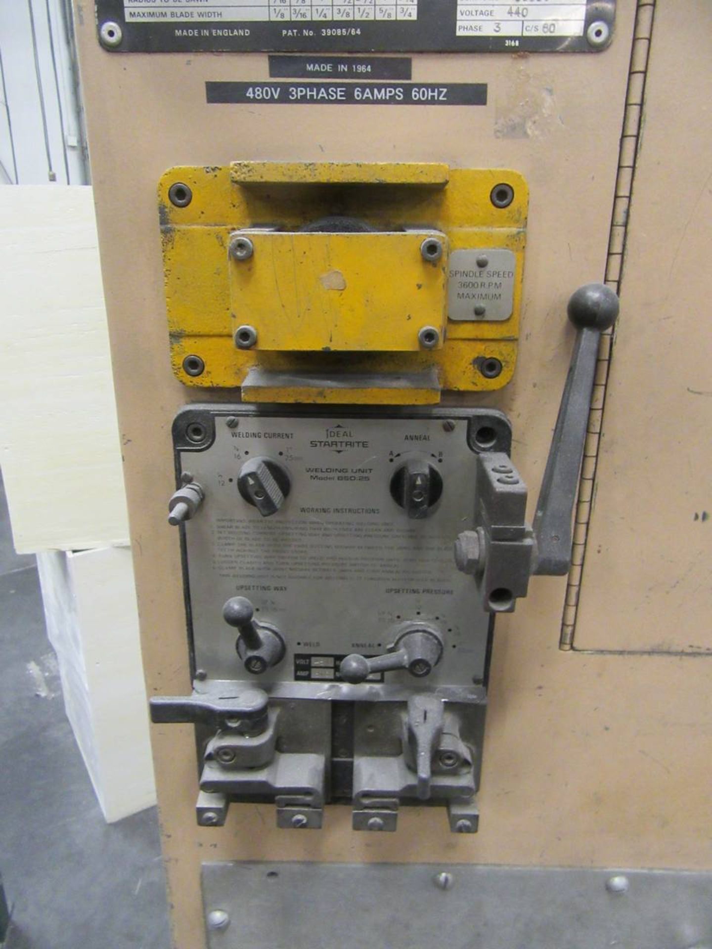 Startrite 316F Vertical Band Saw - Image 3 of 4