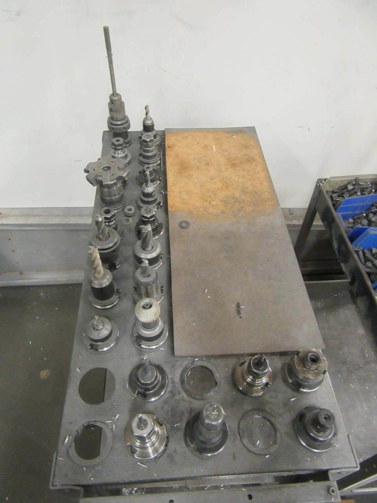 (22) CAT 40 Tool Holders with Cart - Image 2 of 2